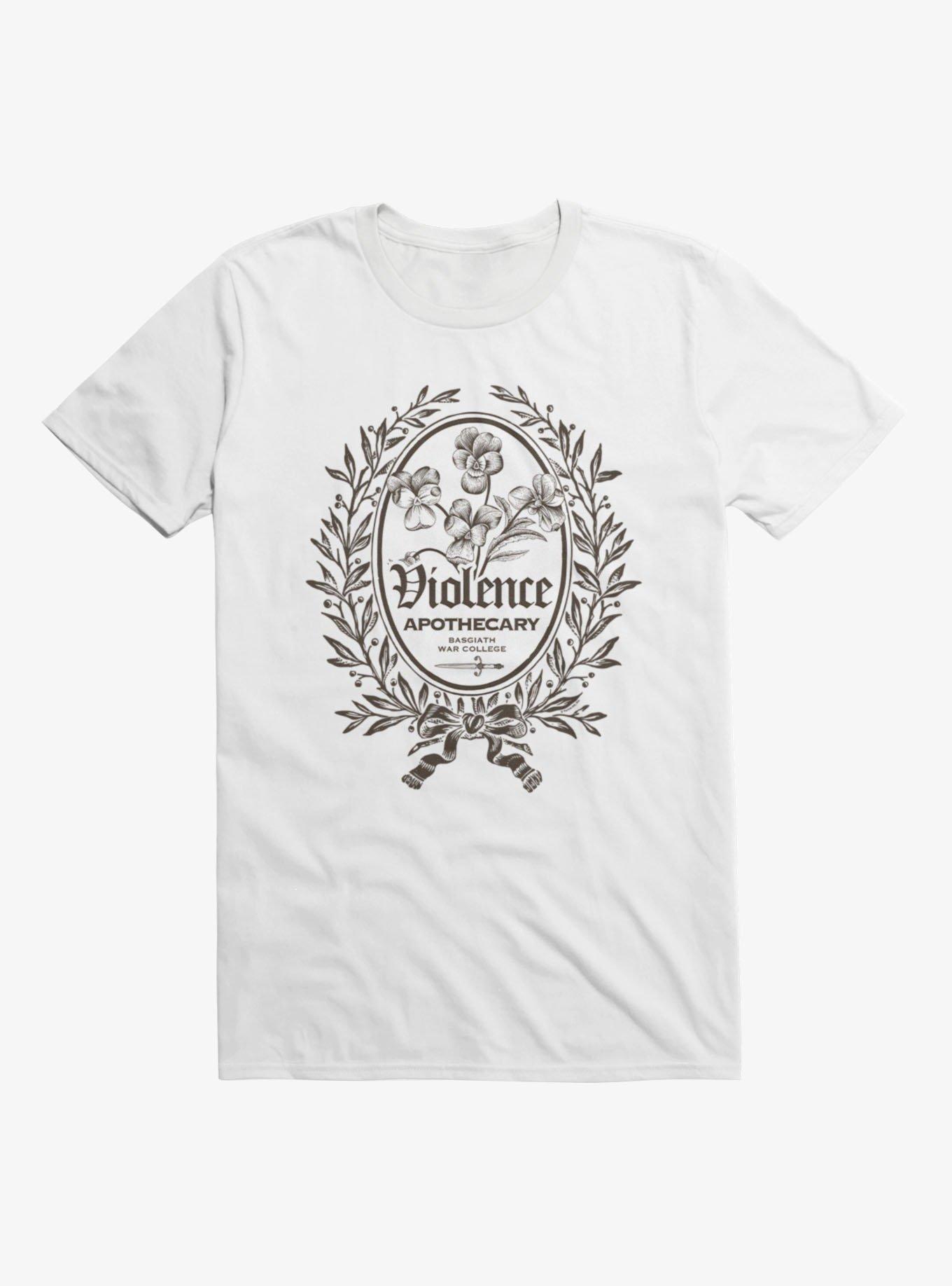 Fourth Wing: The Empyrean Violence Apothecary Badge T-Shirt, , hi-res