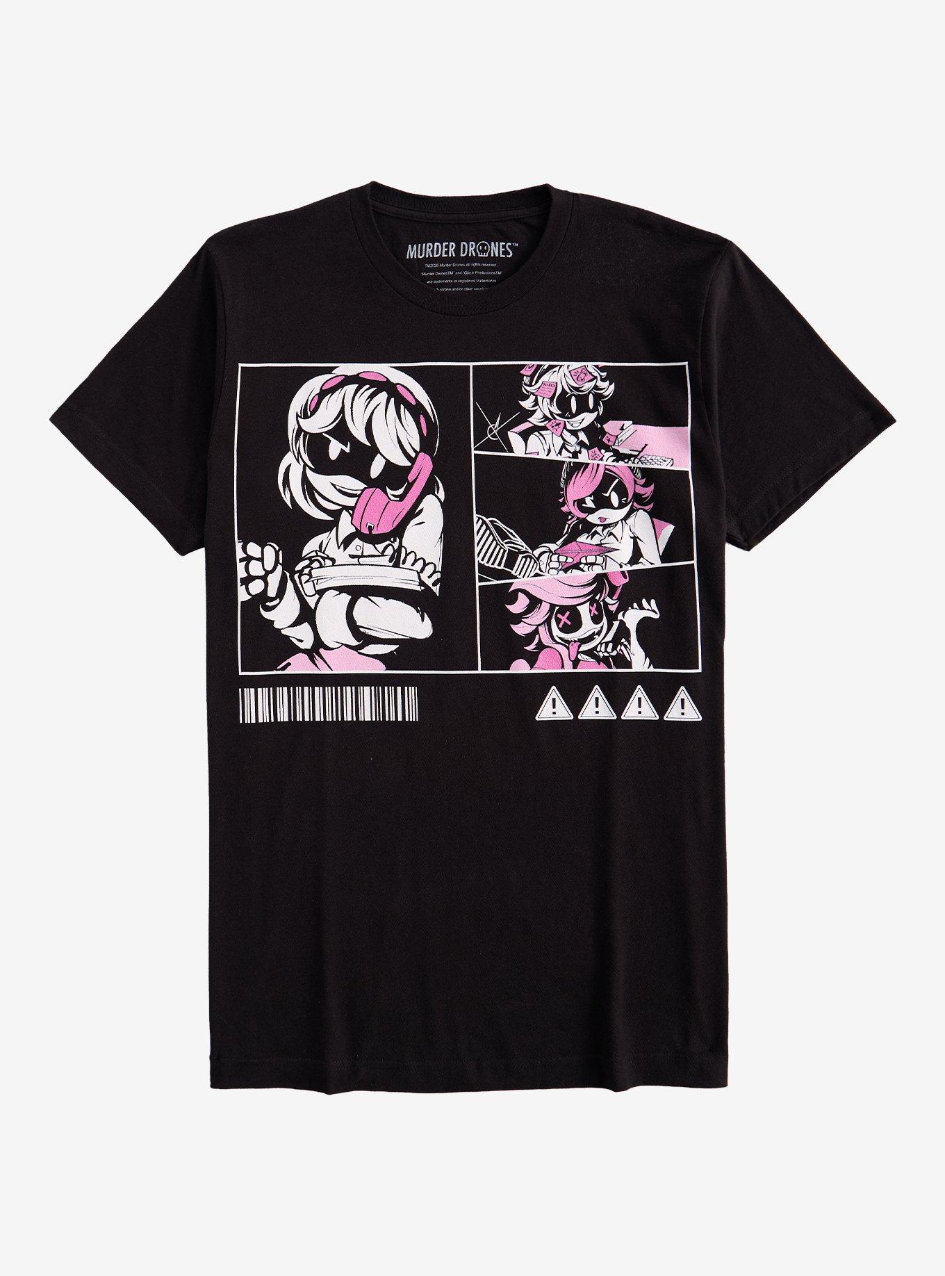 Murder Drones Group Panels T-Shirt