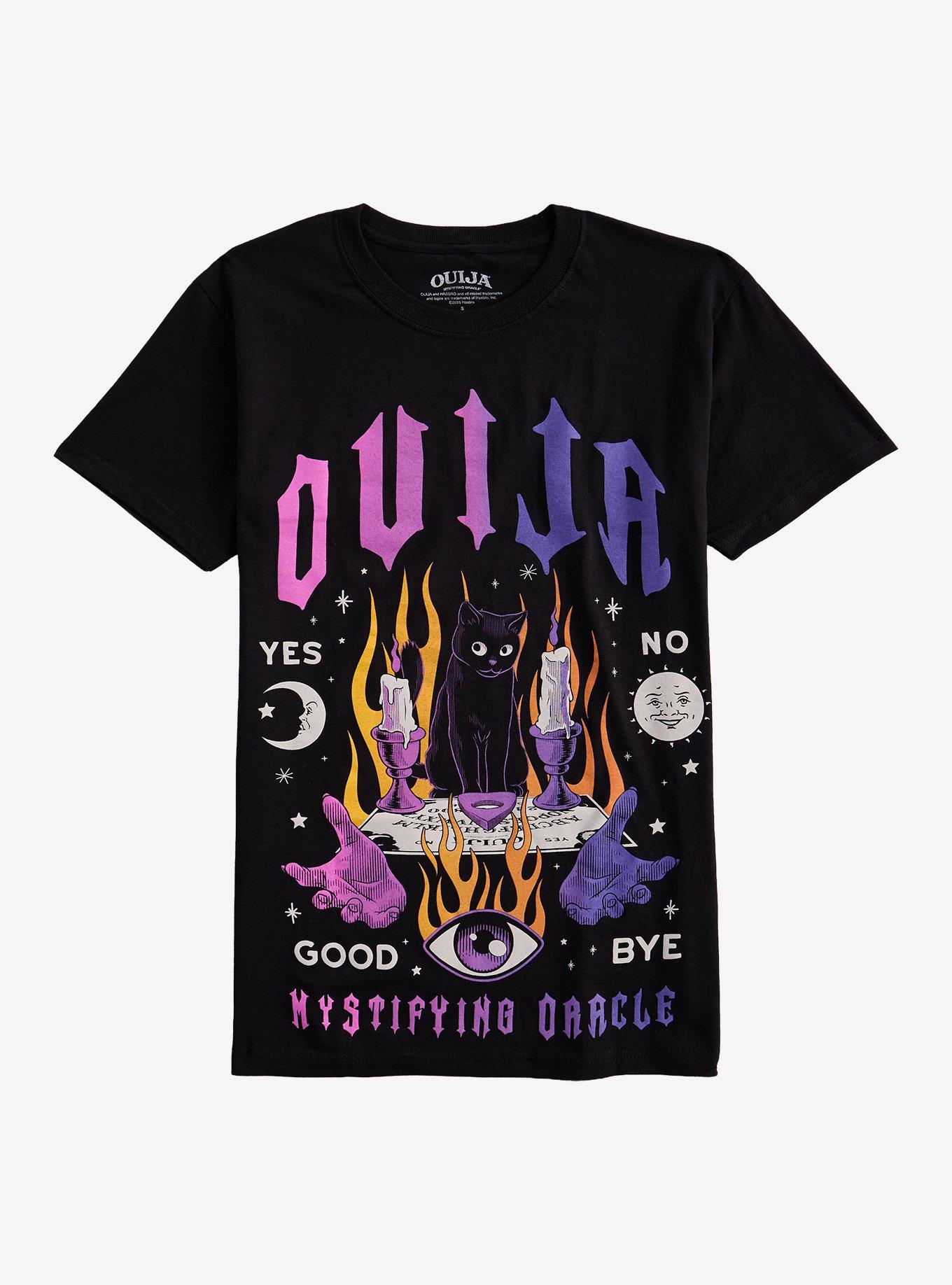 Ouija Black Cat Tonal T-Shirt