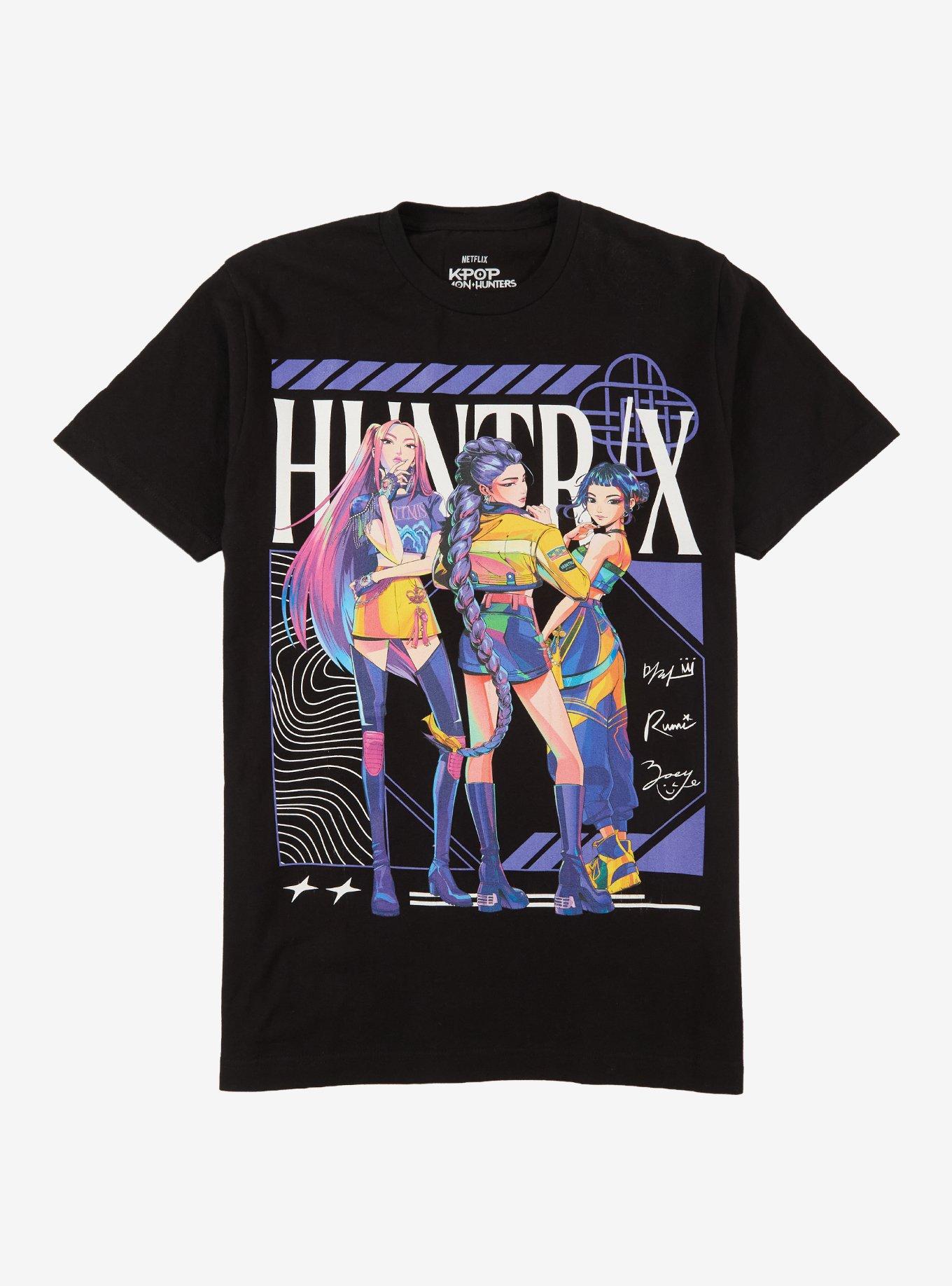 KPop Demon Hunters HUNTRX Autograph T-Shirt