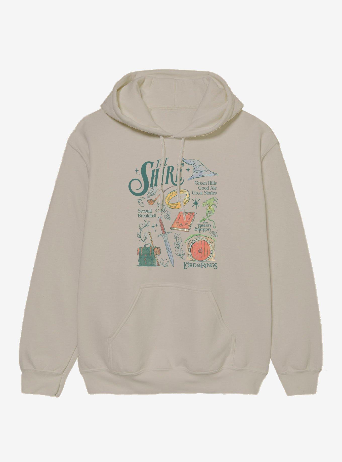 The Lord Of The Rings The Shire Icons Hoodie, , hi-res