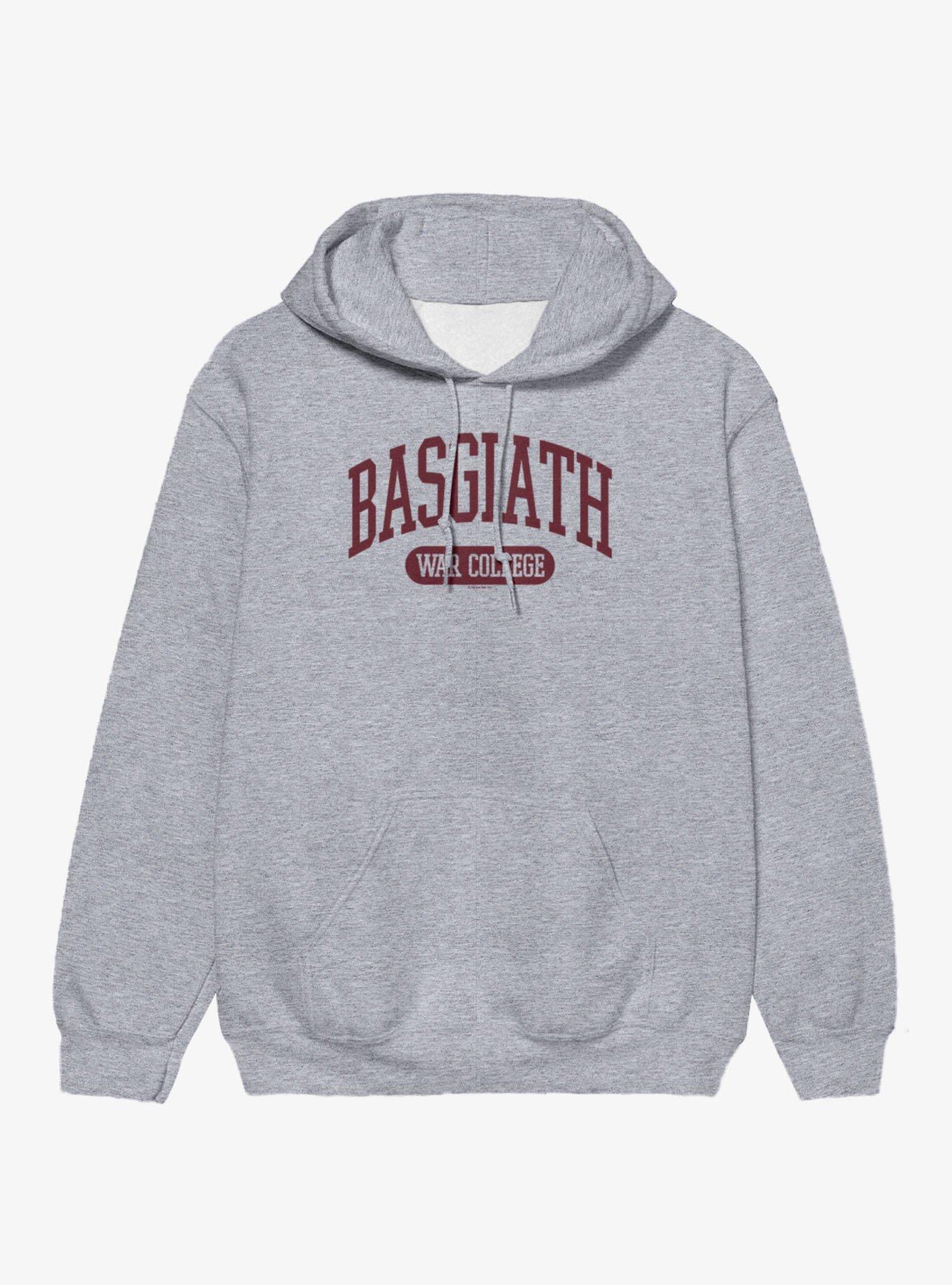 Fourth Wing: The Empyrean Basgiath War College Varsity Logo Hoodie, , hi-res