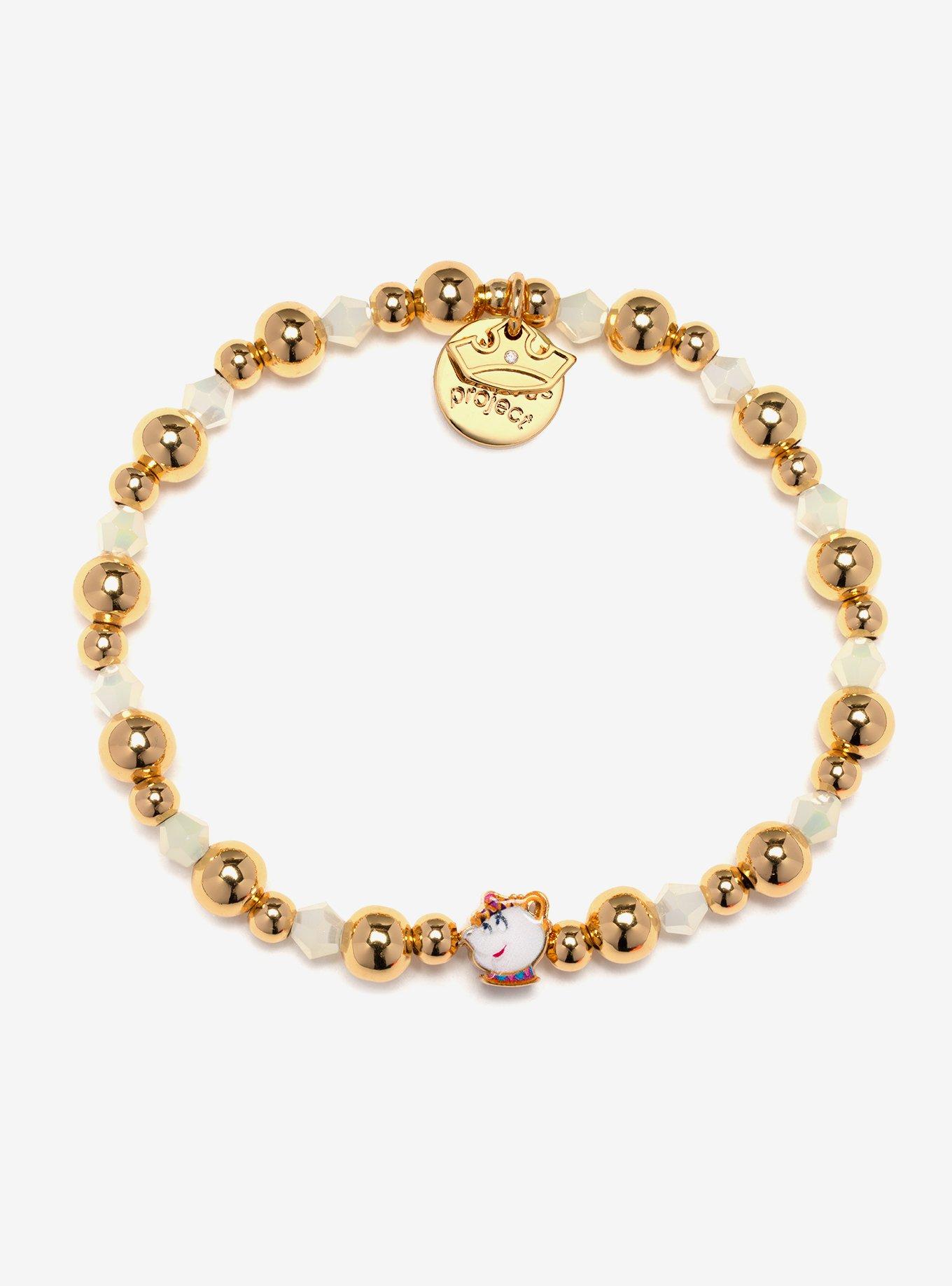 Little Words Project Disney Beauty and the Beast Mrs. Potts Bracelet