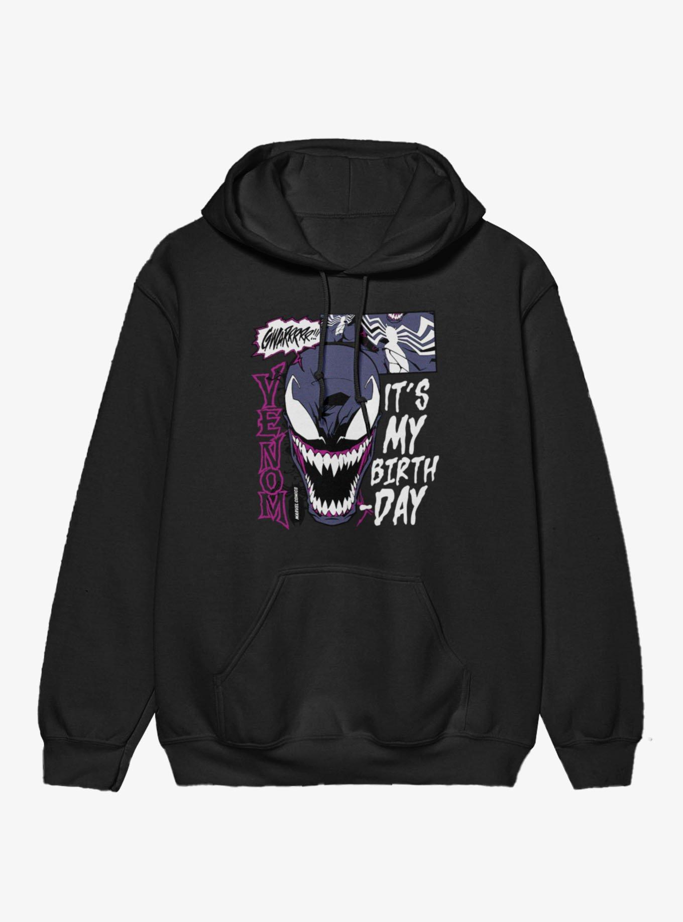 Marvel Spider-Man Venom It's My Birthday Hoodie, , hi-res