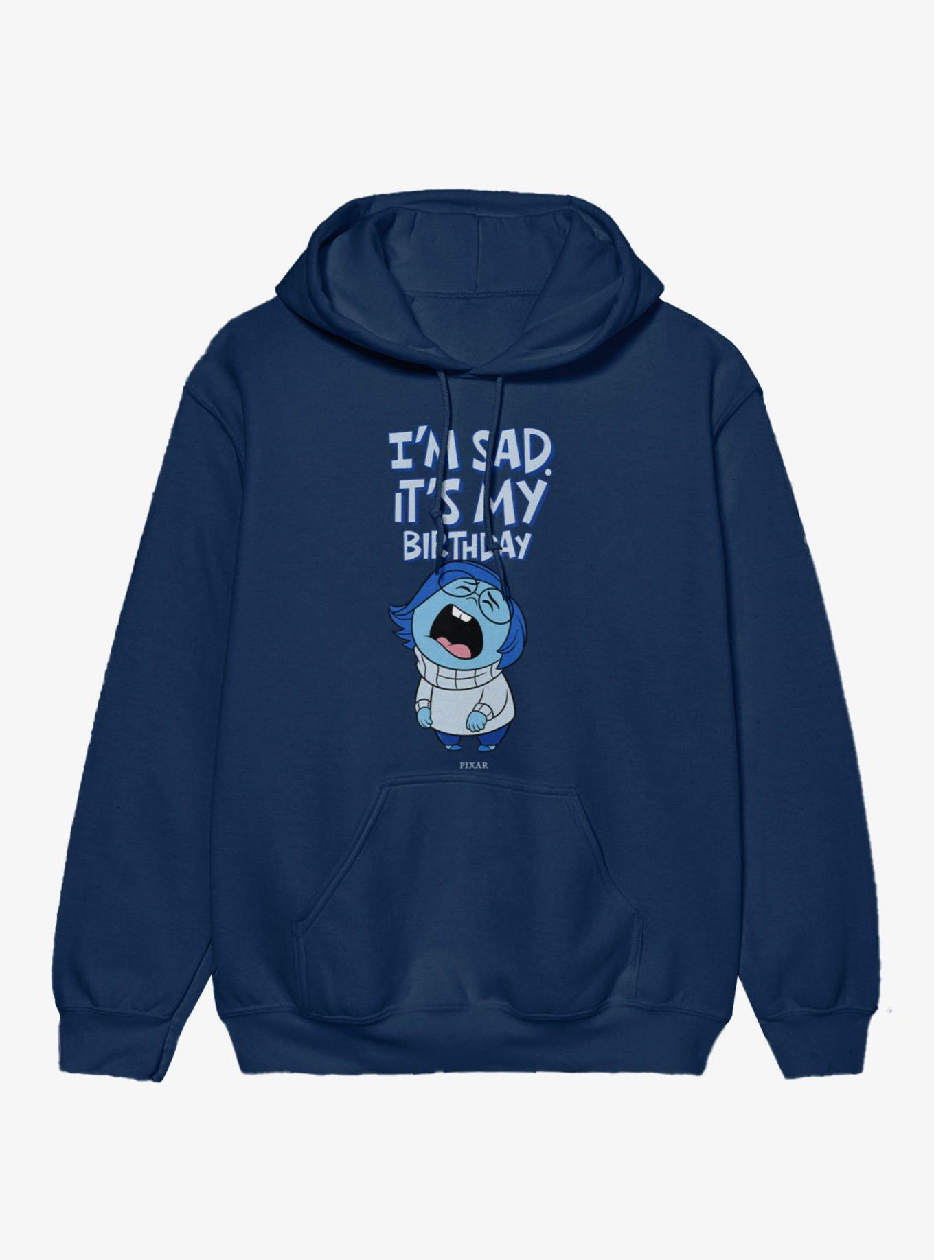 Disney Pixar Inside Out I'm Sad It?s My Birthday Hoodie, , hi-res