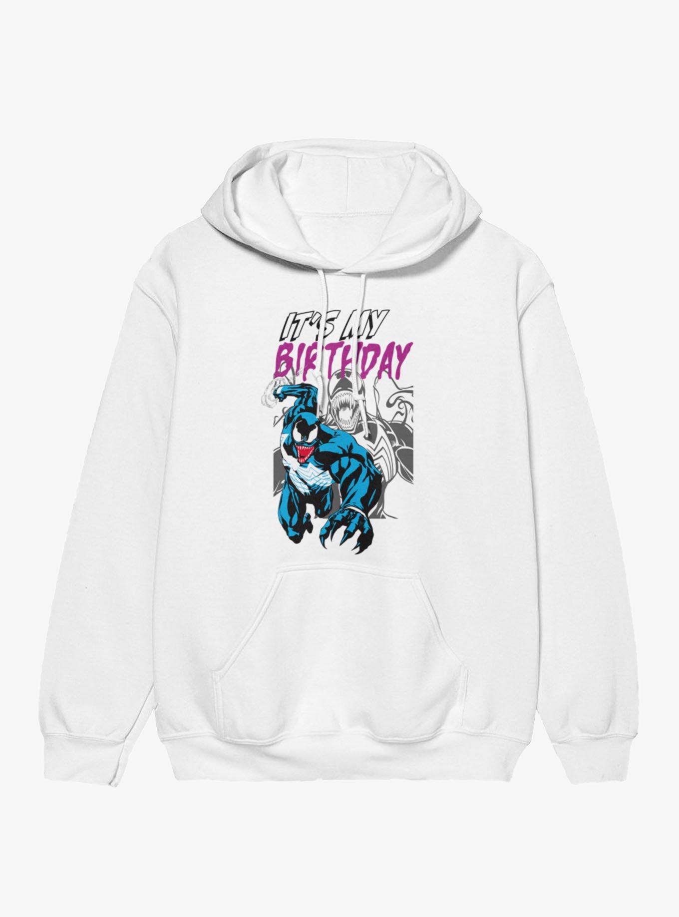 Marvel Comics Retro Venom Its My Birthday Hoodie, , hi-res