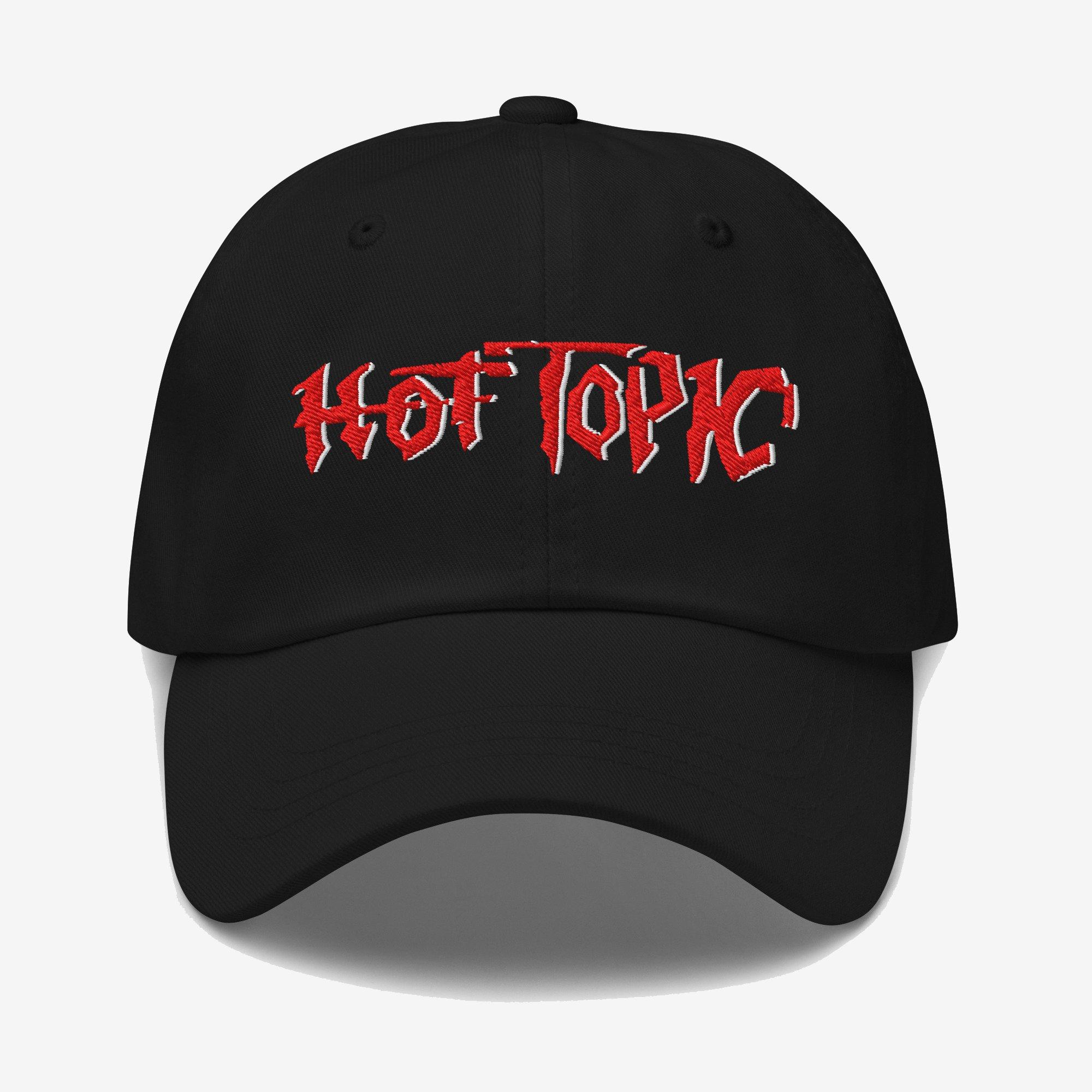Hot Topic OG Logo Dad Cap, , hi-res