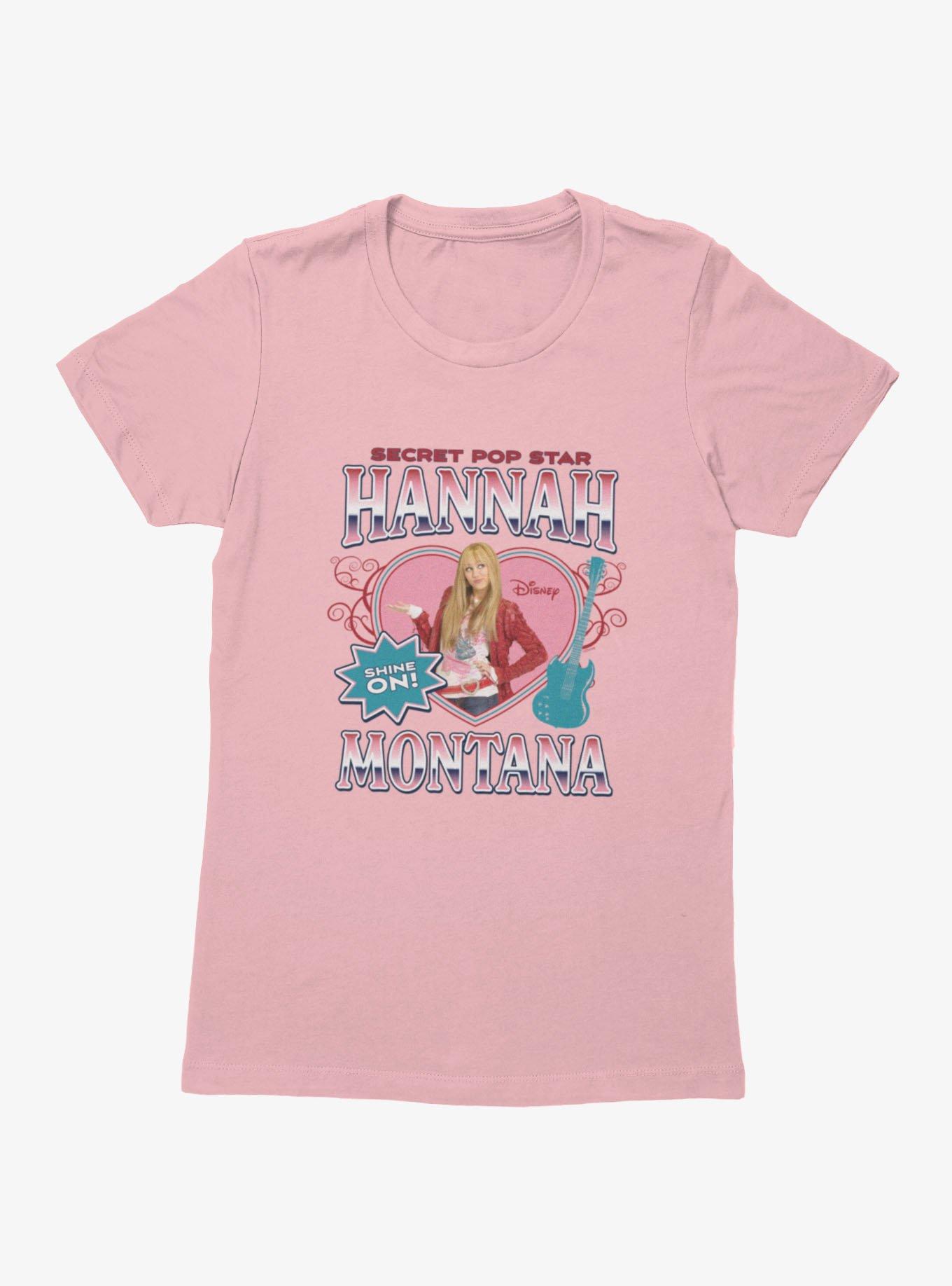 Disney Hannah Montana Secret Pop Heart Guitar Womens T-Shirt, , hi-res