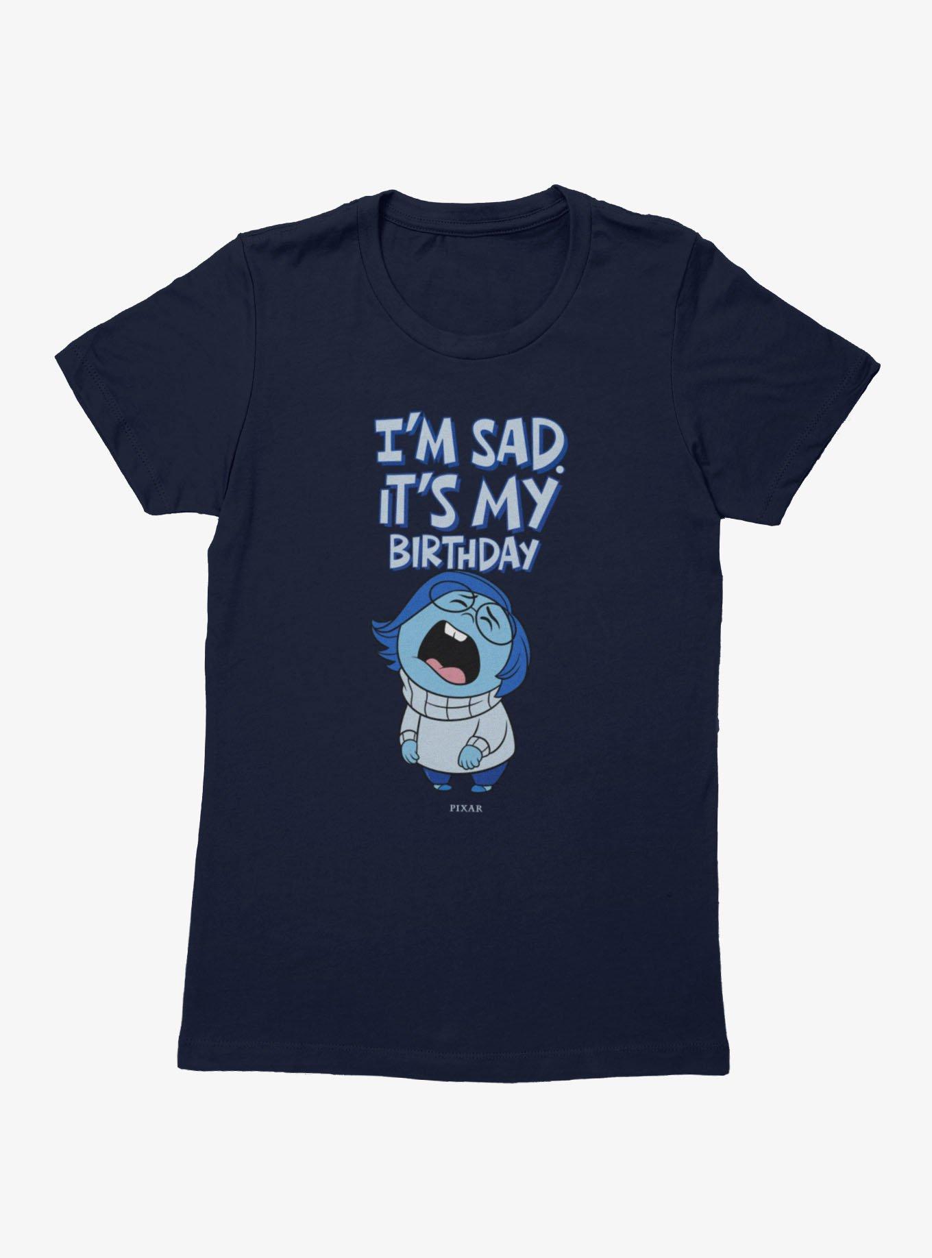 Disney Pixar Inside Out I'm Sad It?s My Birthday Womens T-Shirt, , hi-res