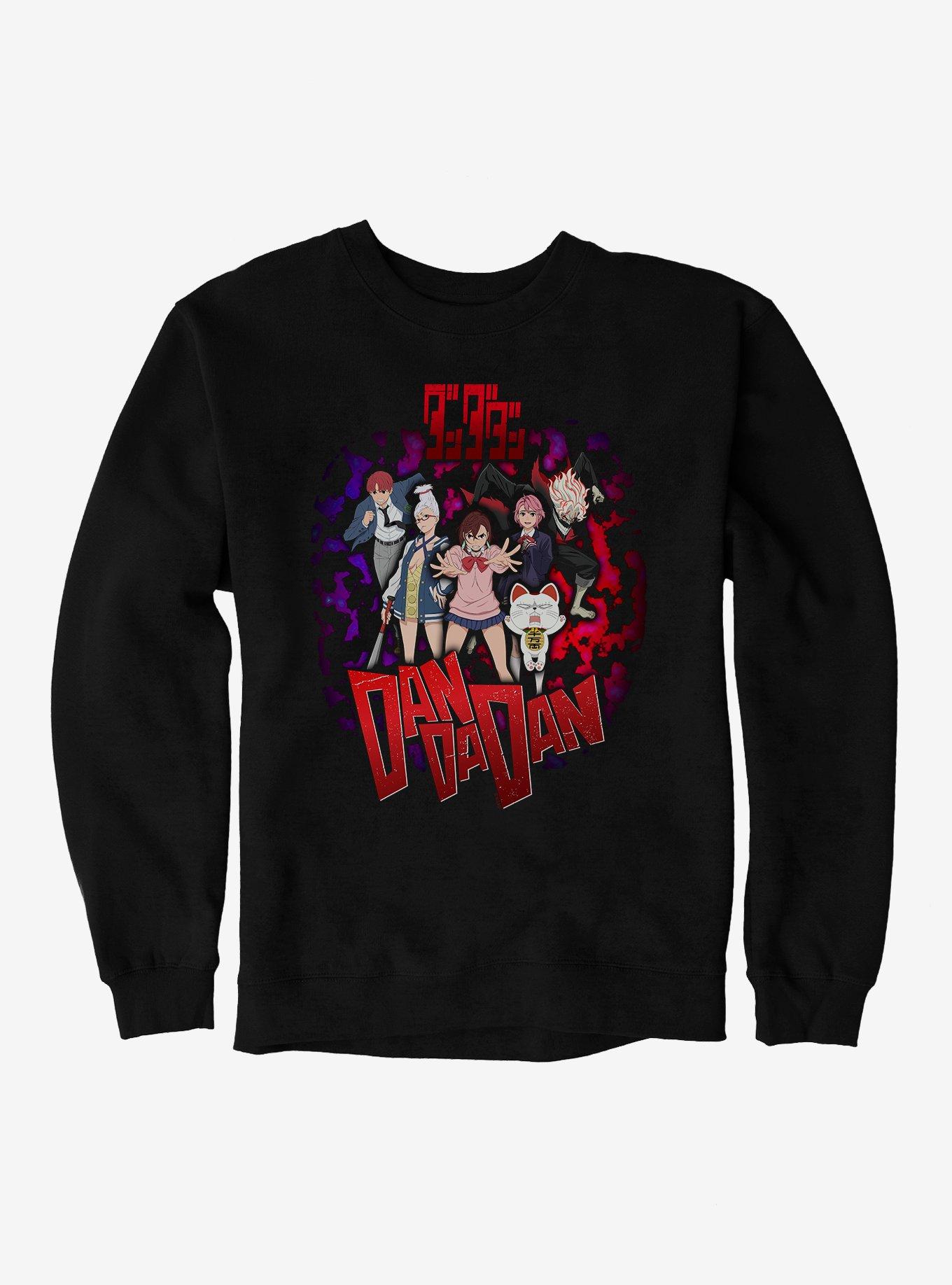 Dandadan Retro Collage Sweatshirt, , hi-res