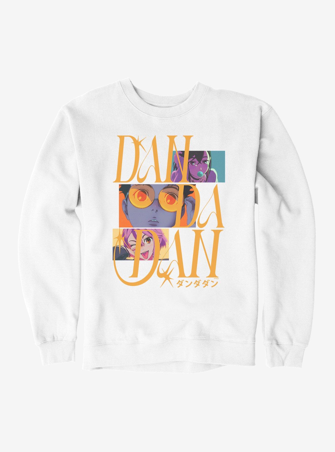 Dandadan Oversized Type Opening Sequence Trio Sweatshirt, , hi-res