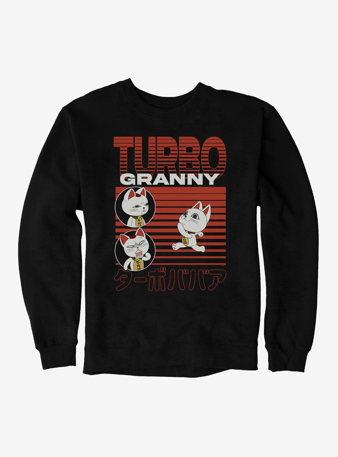 Dandadan Turbo Granny Collage Sweatshirt, , hi-res