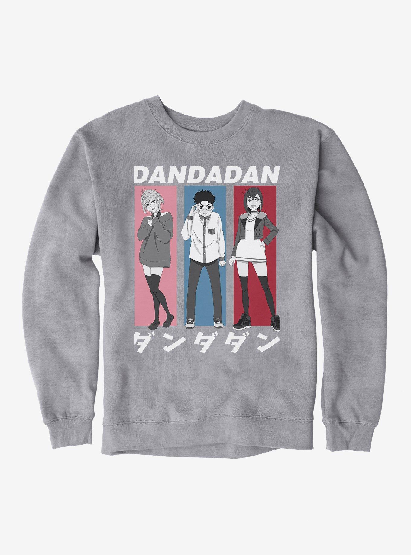 Dandadan Main Character Trio Sweatshirt, , hi-res