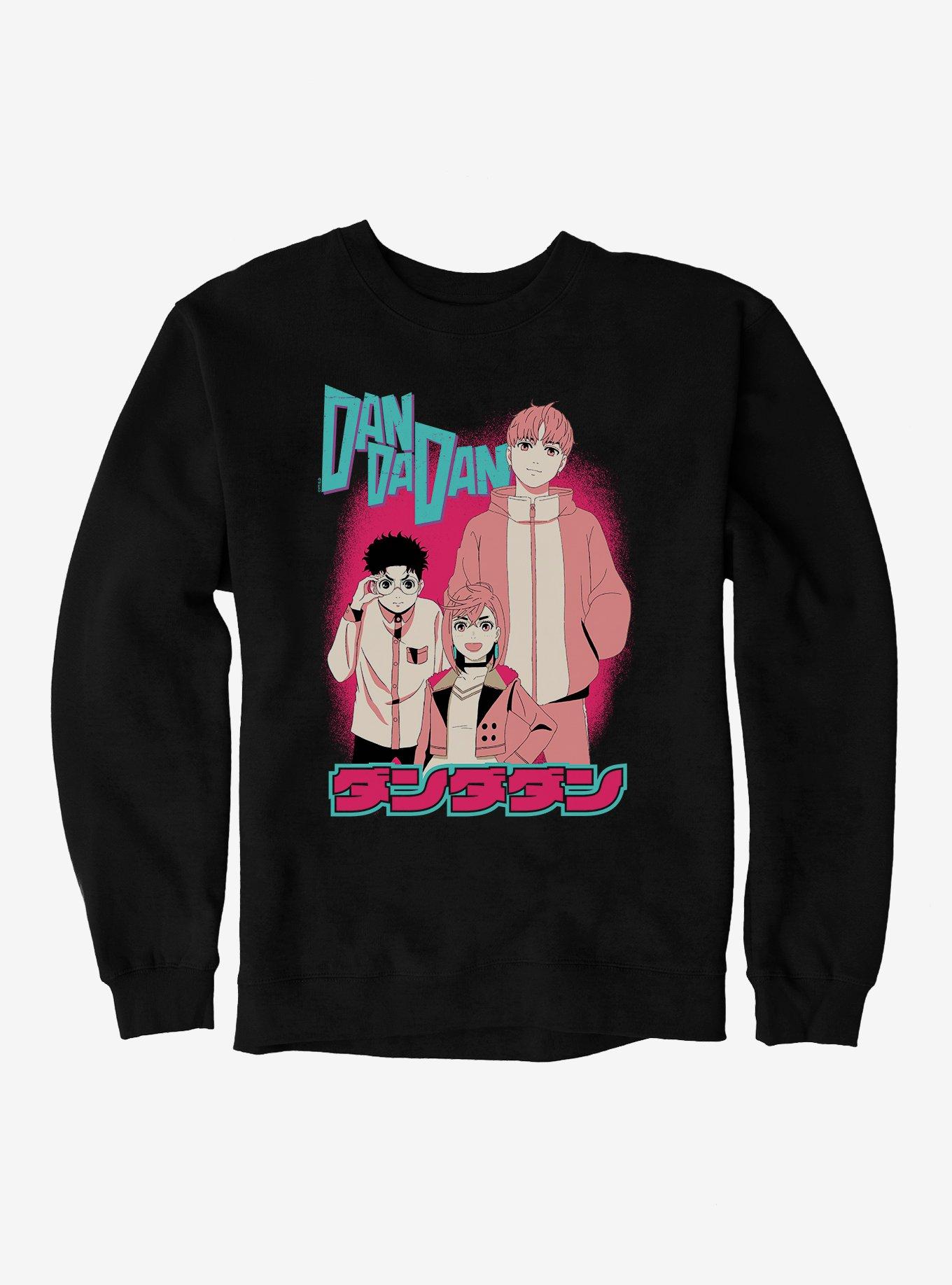 Dandadan Okuran, Momo and Jiji Sweatshirt, , hi-res