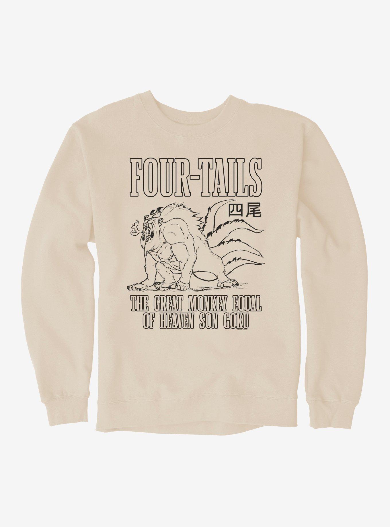 Naruto Shippuden Seiten Son Goku Four Tails Sweatshirt, , hi-res