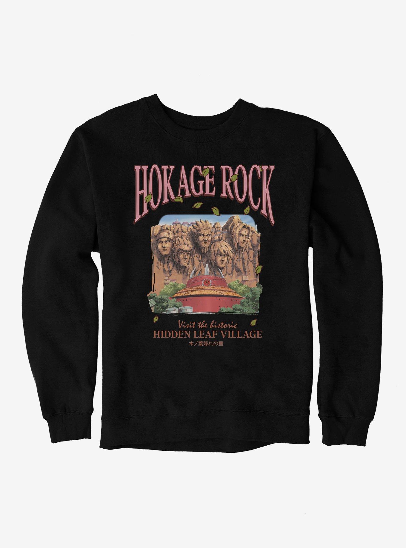 Naruto Shippuden Hokage Rock Great Oudoors Front Sweatshirt, , hi-res