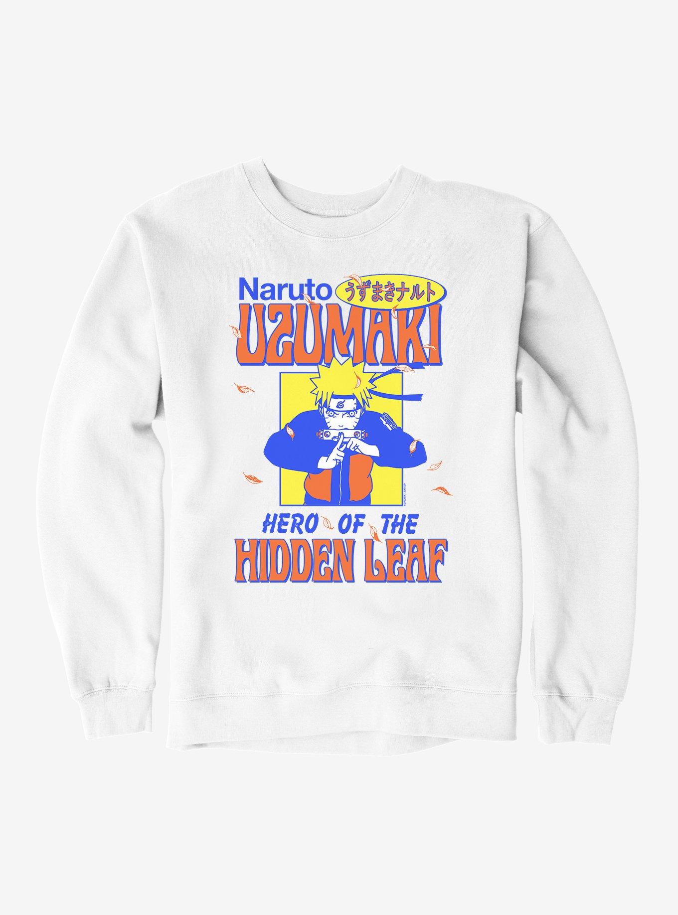 Naruto Shippuden Hero of the Hidden Leaf Naruto UzumakiSweatshirt, , hi-res