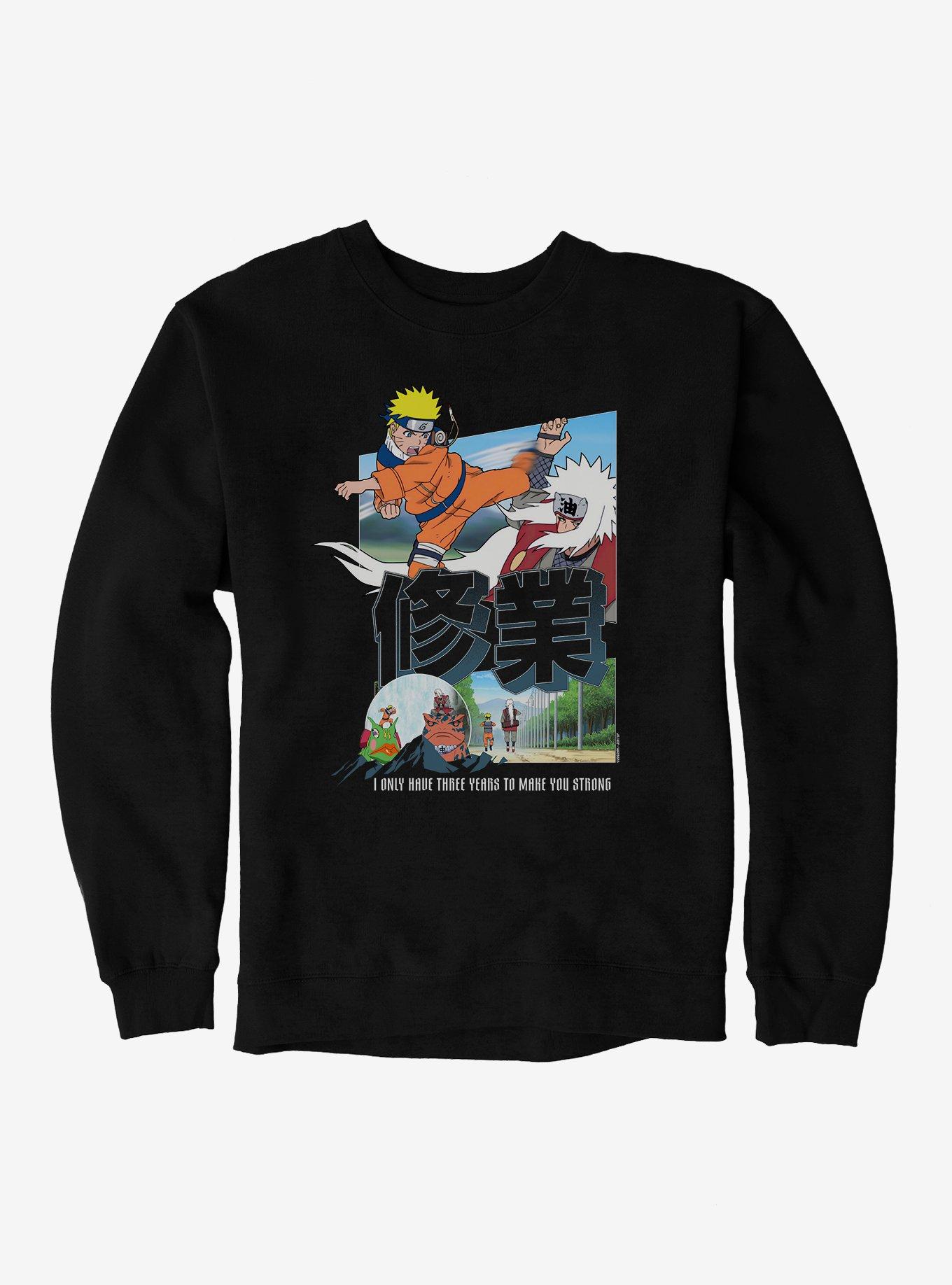 Naruto Shippuden Naruto and Jiraiya Training Sweatshirt, , hi-res