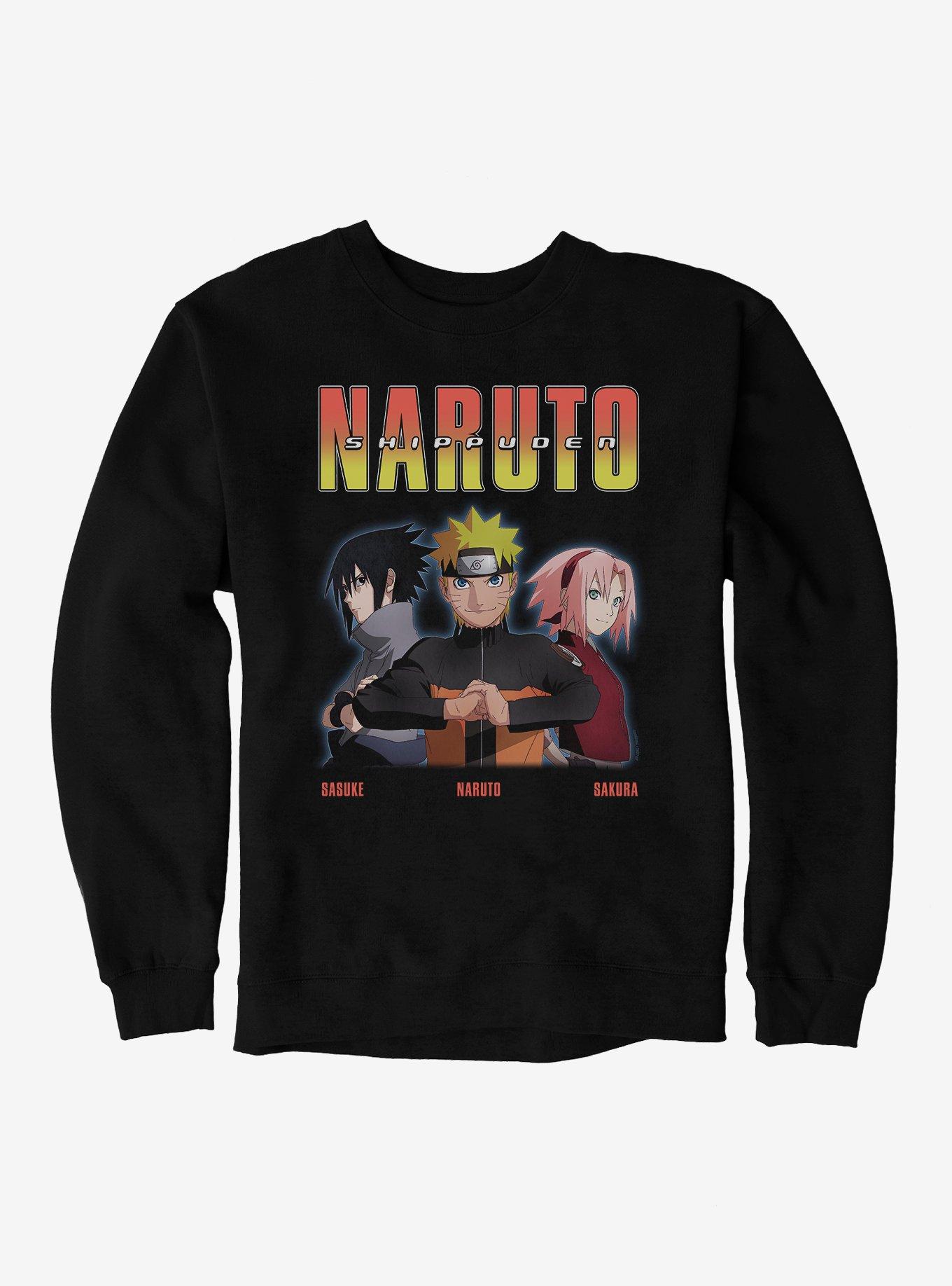 Naruto Shippuden Naruto Sasuke Sakura Sweatshirt, , hi-res