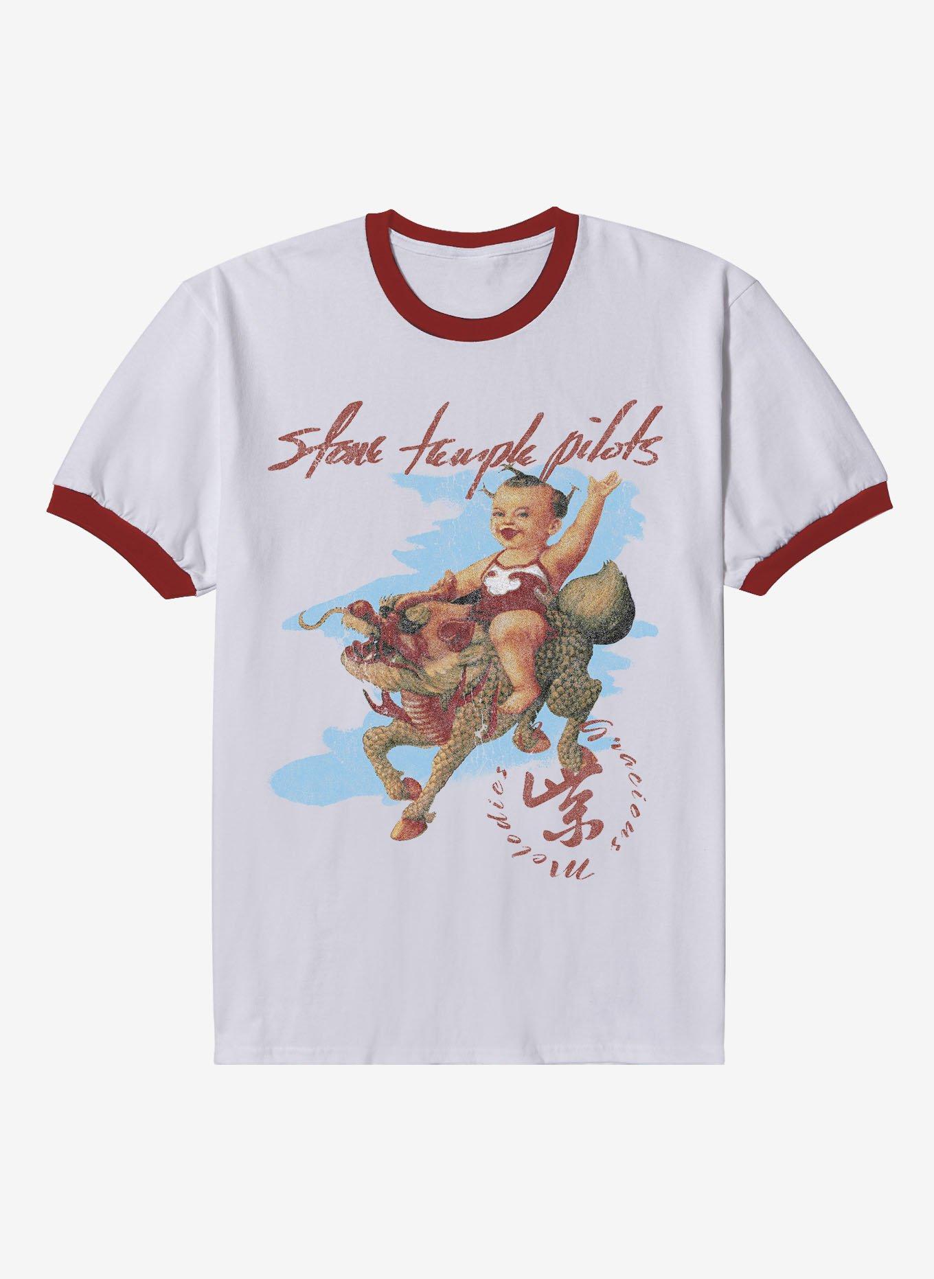 Stone Temple Piolts Gracious Melodies Ringer T-Shirt, , hi-res