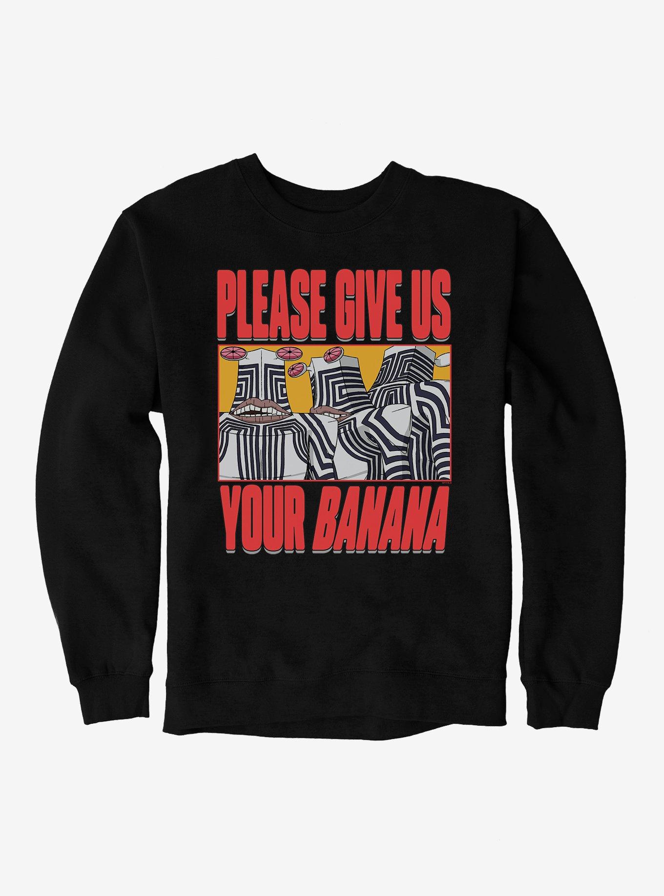 Dandadan Please Give Us Your Banana Sweatshirt