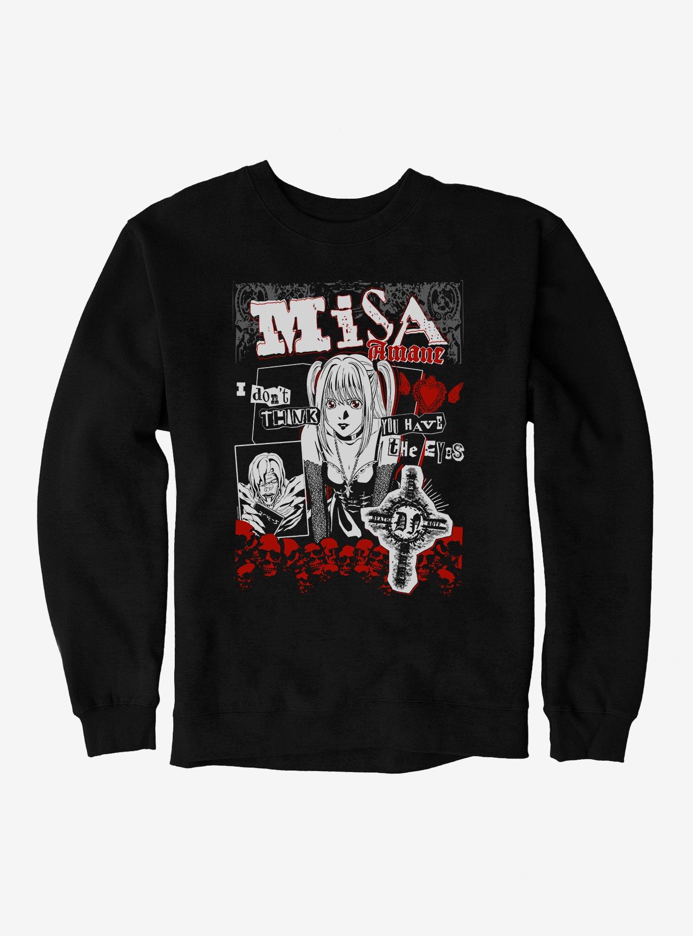 Death Note Misa Amane Punk Sweatshirt, , hi-res