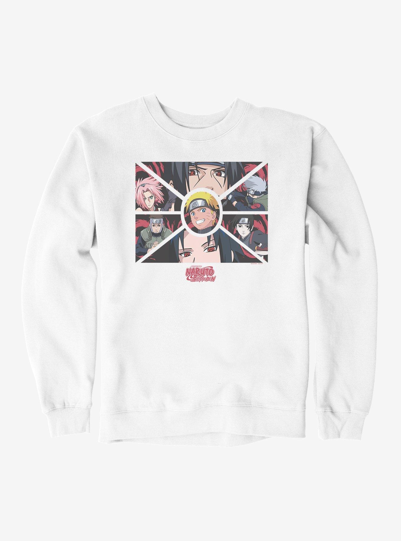 Naruto Shippuden Shapes Group Sweatshirt, , hi-res