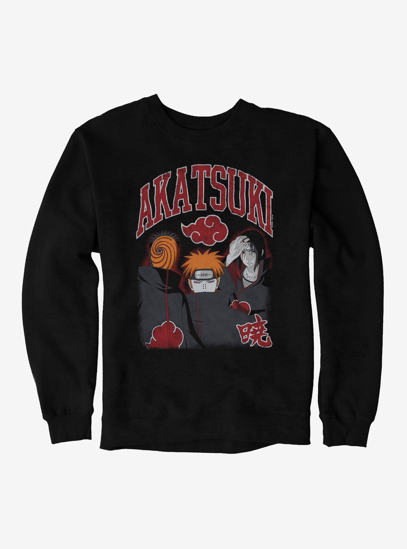 Naruto Shippuden Akatsuki Pain Itachi Tobi Sweatshirt, , hi-res