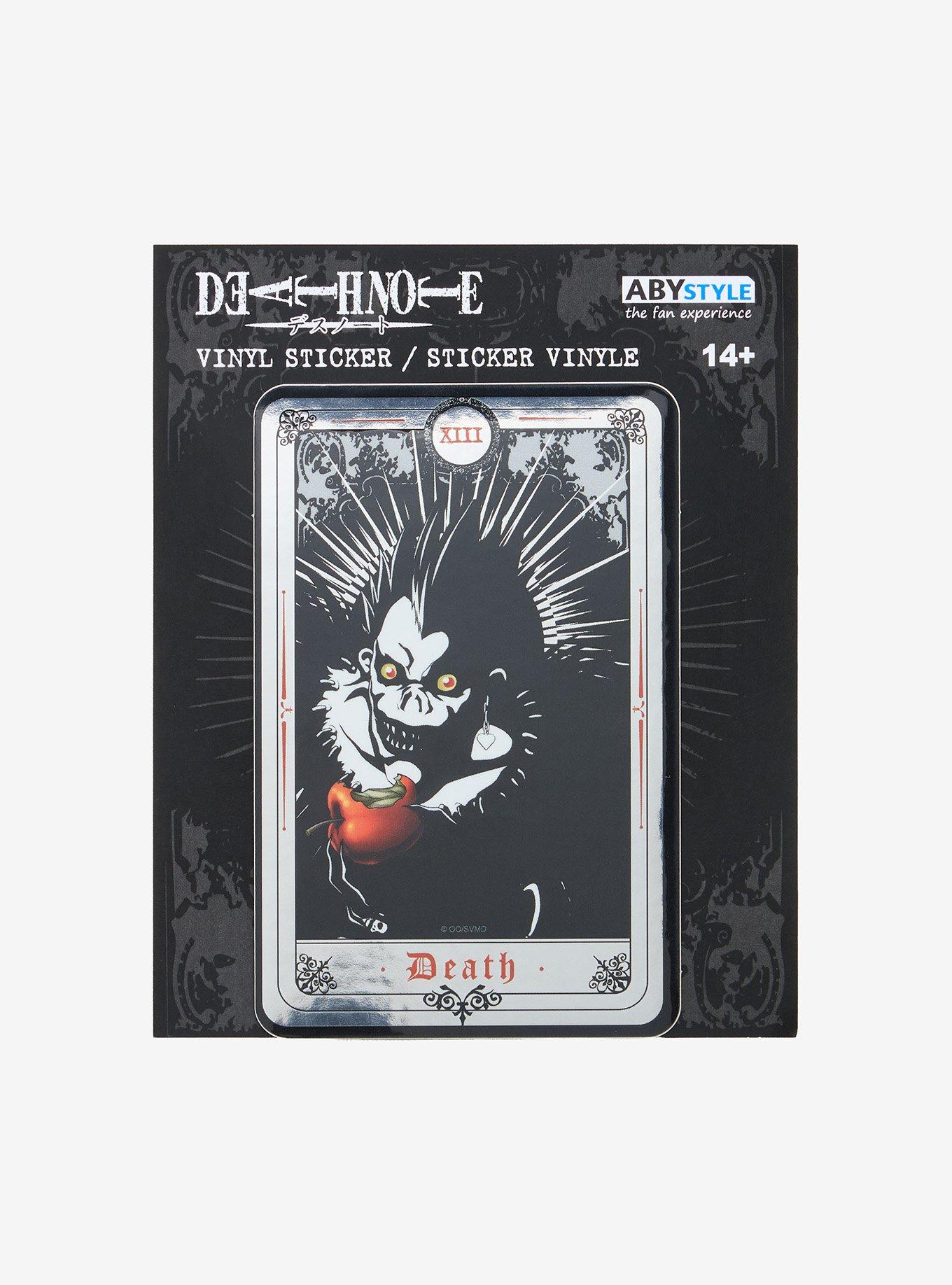 Death Note Ryuk Card Vinyl Sticker