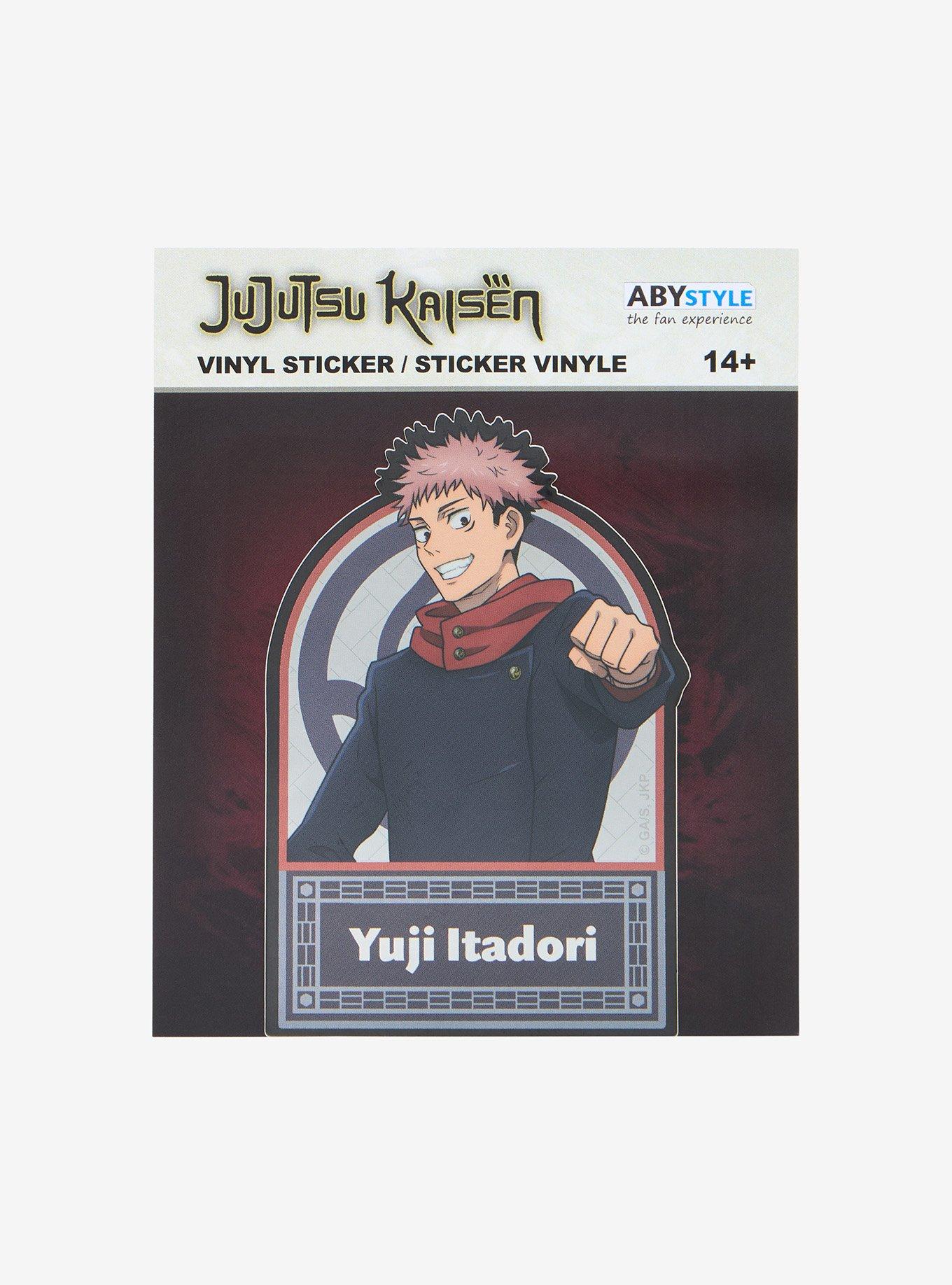 Jujutsu Kaisen Yuji Portrait Vinyl Sticker