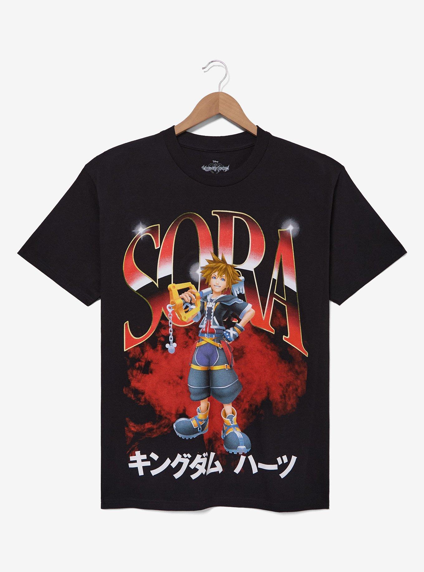 Disney Kingdom Hearts Sora Jumbo Print T-Shirt - BoxLunch Exclusive