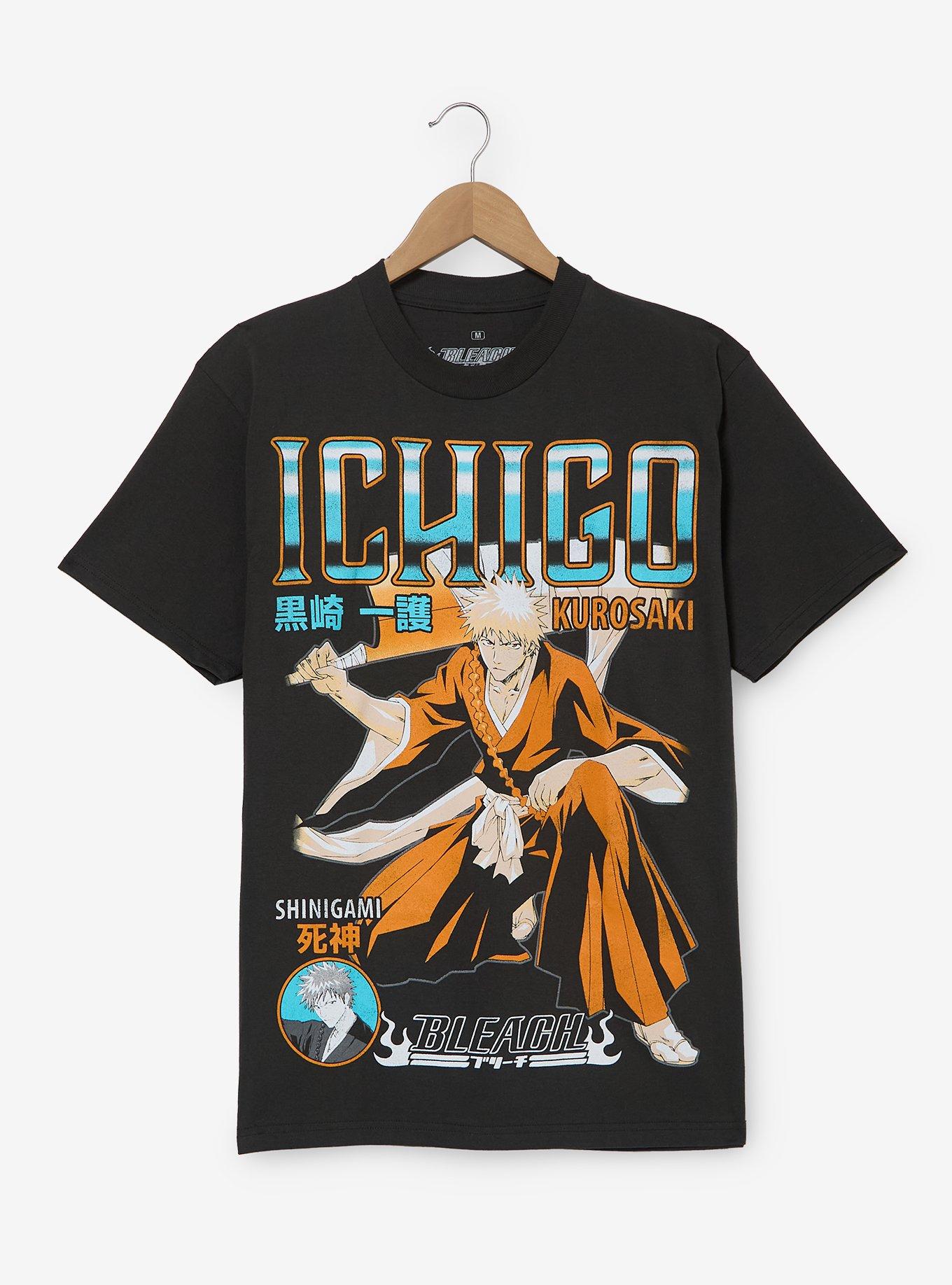 BLEACH Ichigo Kurosaki Tonal Portrait T-Shirt - BoxLunch Exclusive