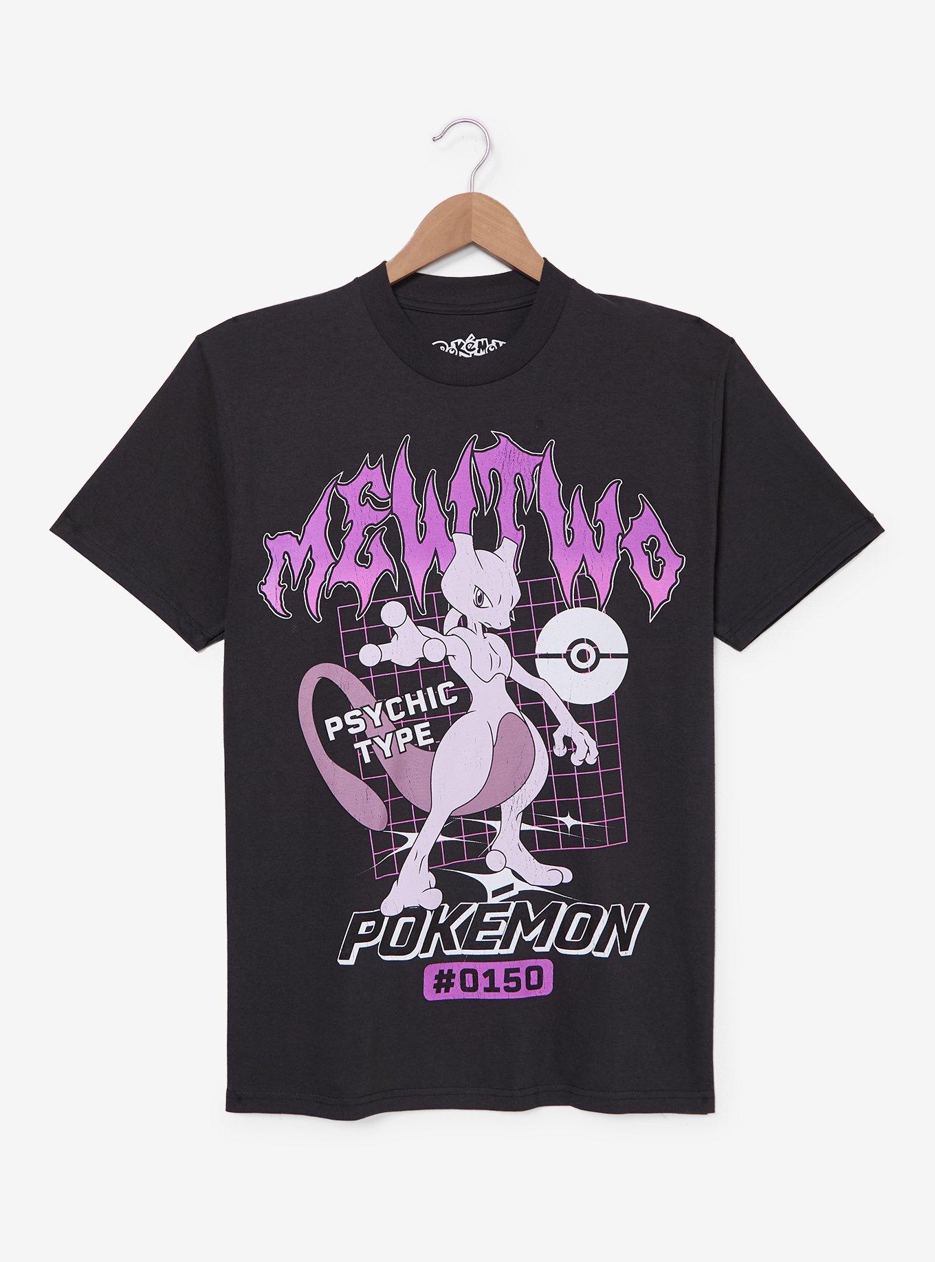 Pokémon Mewtwo Pose Portrait T-Shirt - BoxLunch Exclusive | BoxLunch