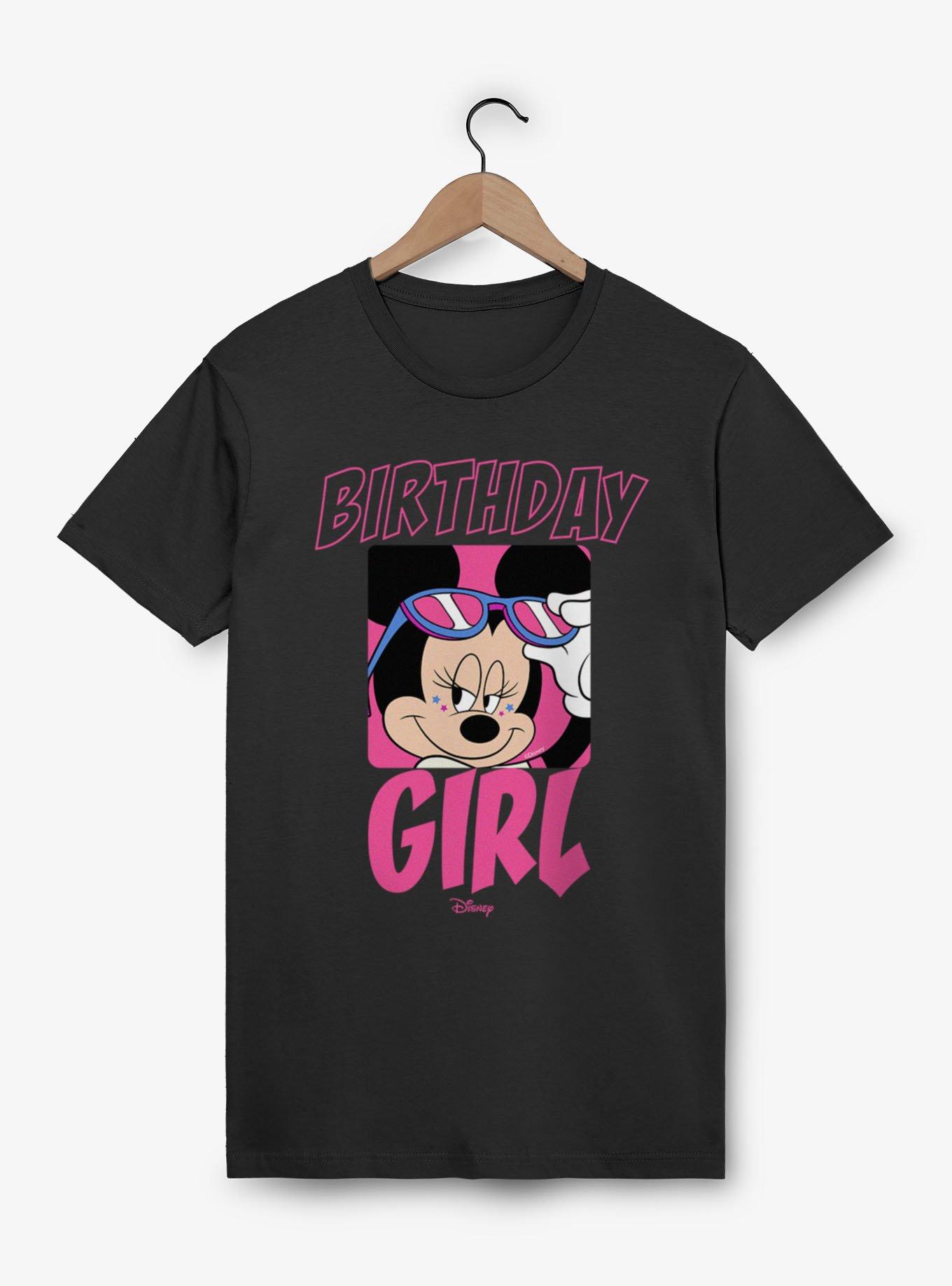 Disney Minnie Mouse Birthday Sunglasses Girl T-Shirt, , hi-res