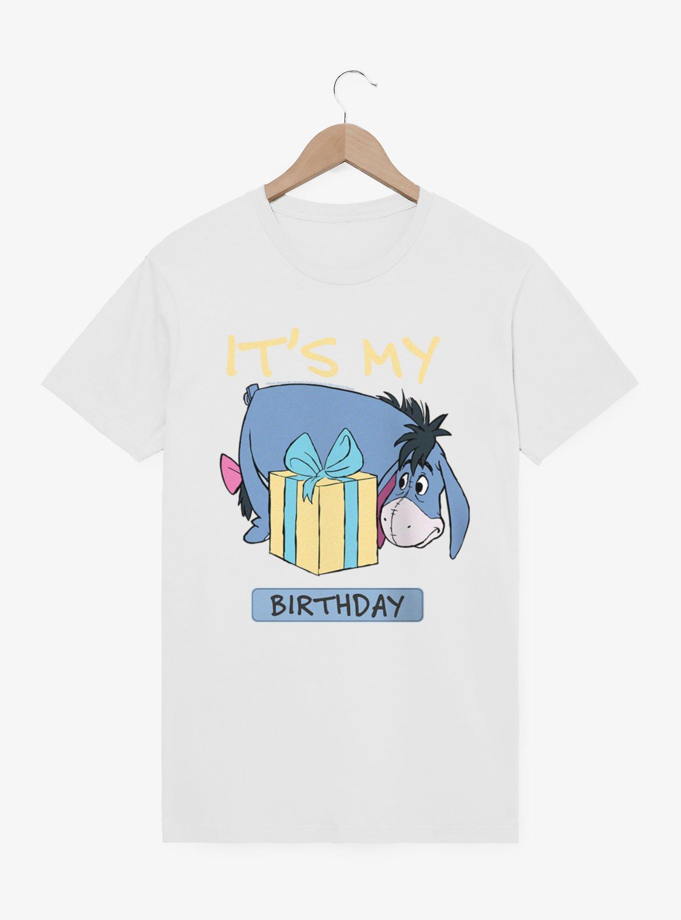 Disney Winnie The Pooh It's My Birthday Present Eeyore T-Shirt, , hi-res