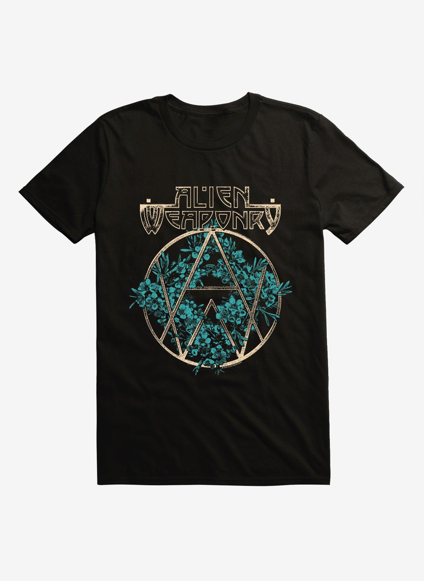 Alien Weaponry Floral Logo T-Shirt, , hi-res