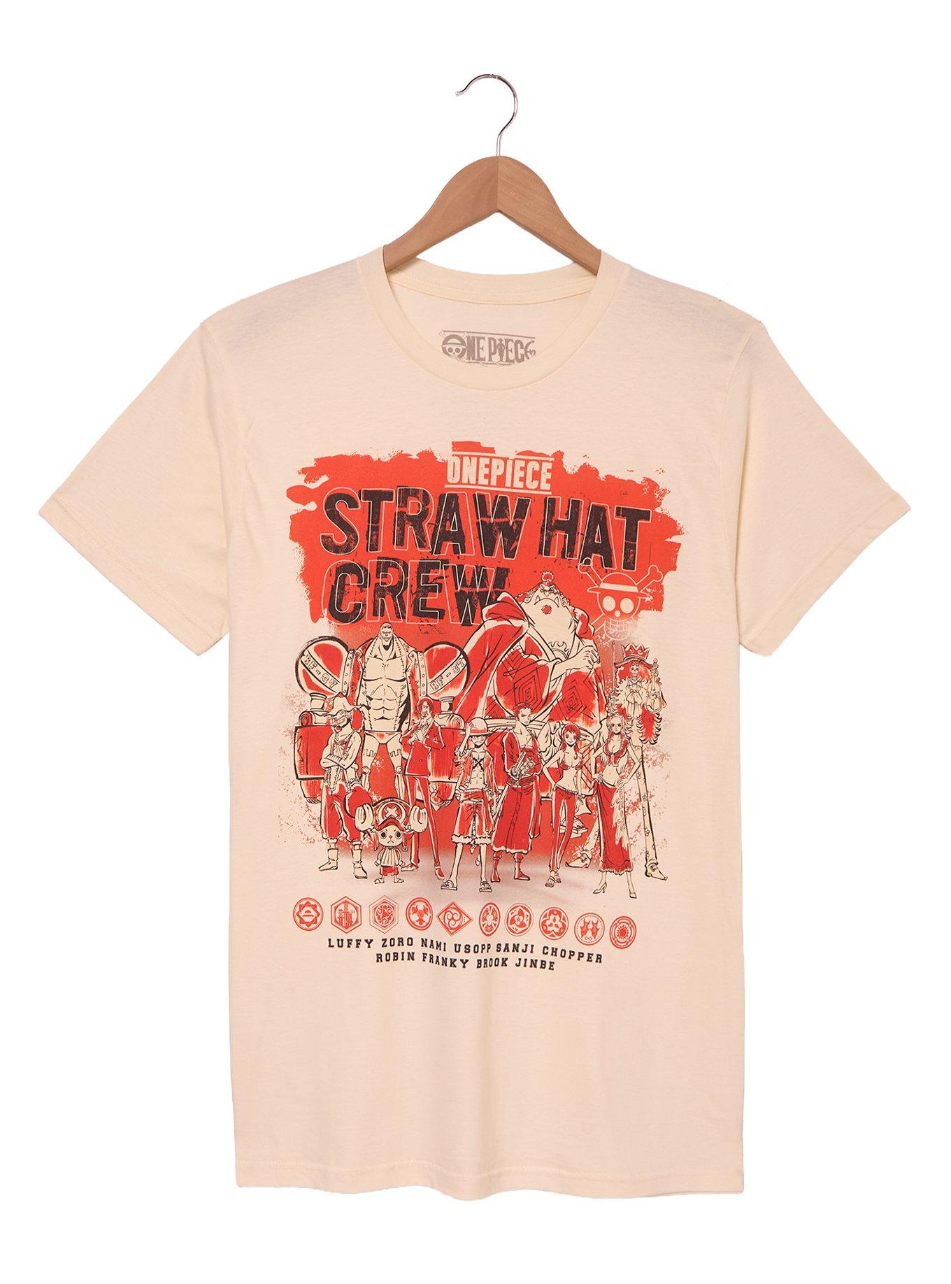 One Piece Straw Hat Crew Jolly Roger T-Shirt - BoxLunch Exclusive