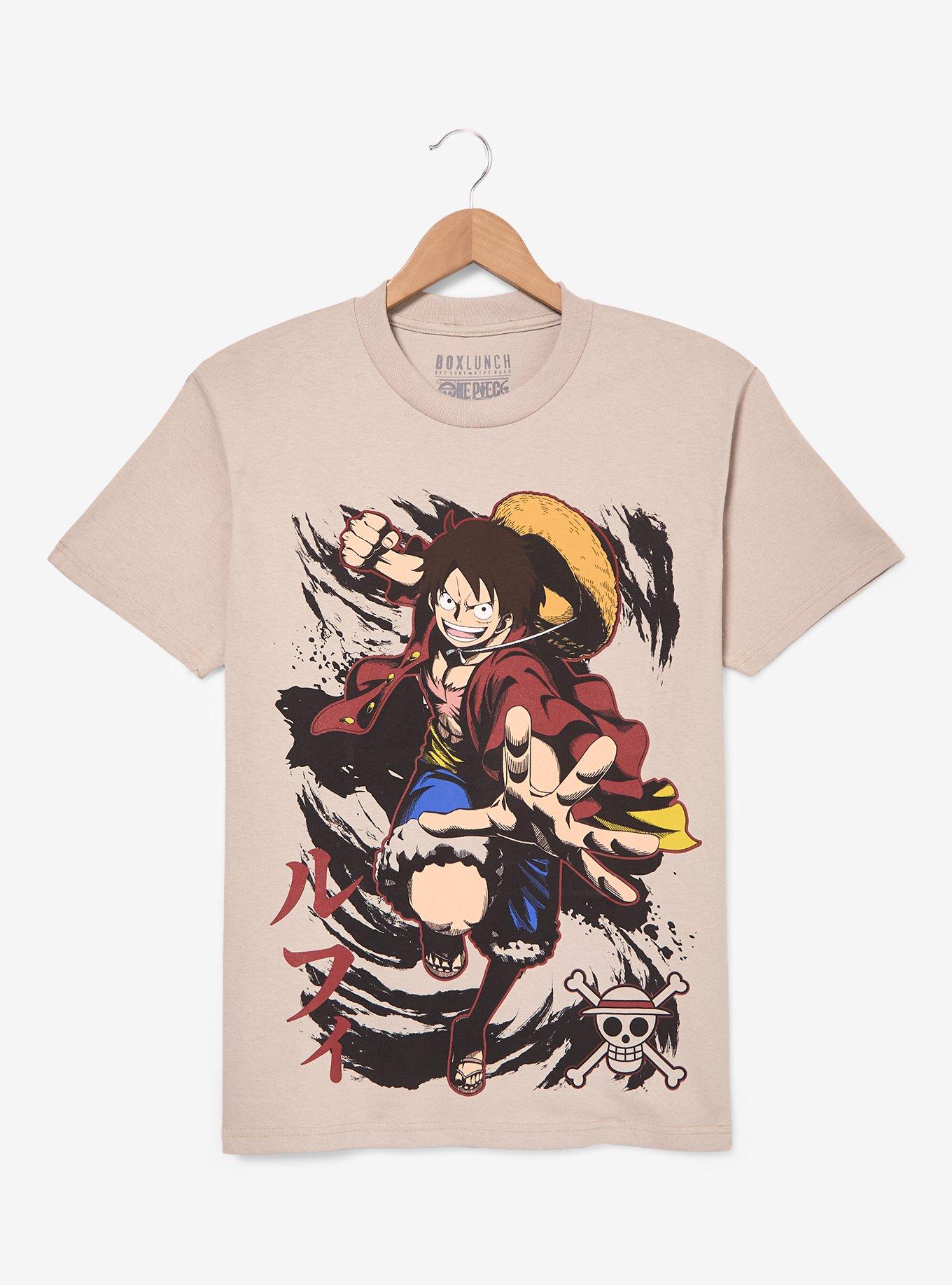 One Piece Monkey D. Luffy Brush Stroke Portrait - BoxLunch
