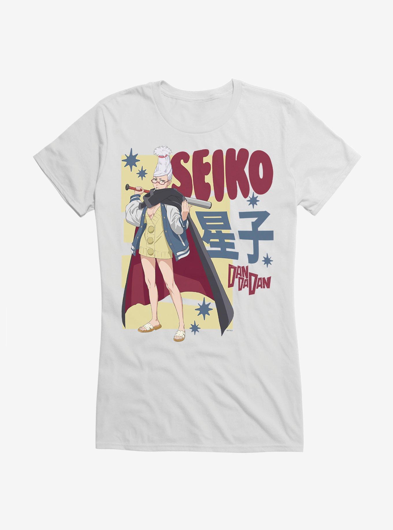 Dandadan Seiko Ayase Kanji Block Girls T-Shirt, , hi-res