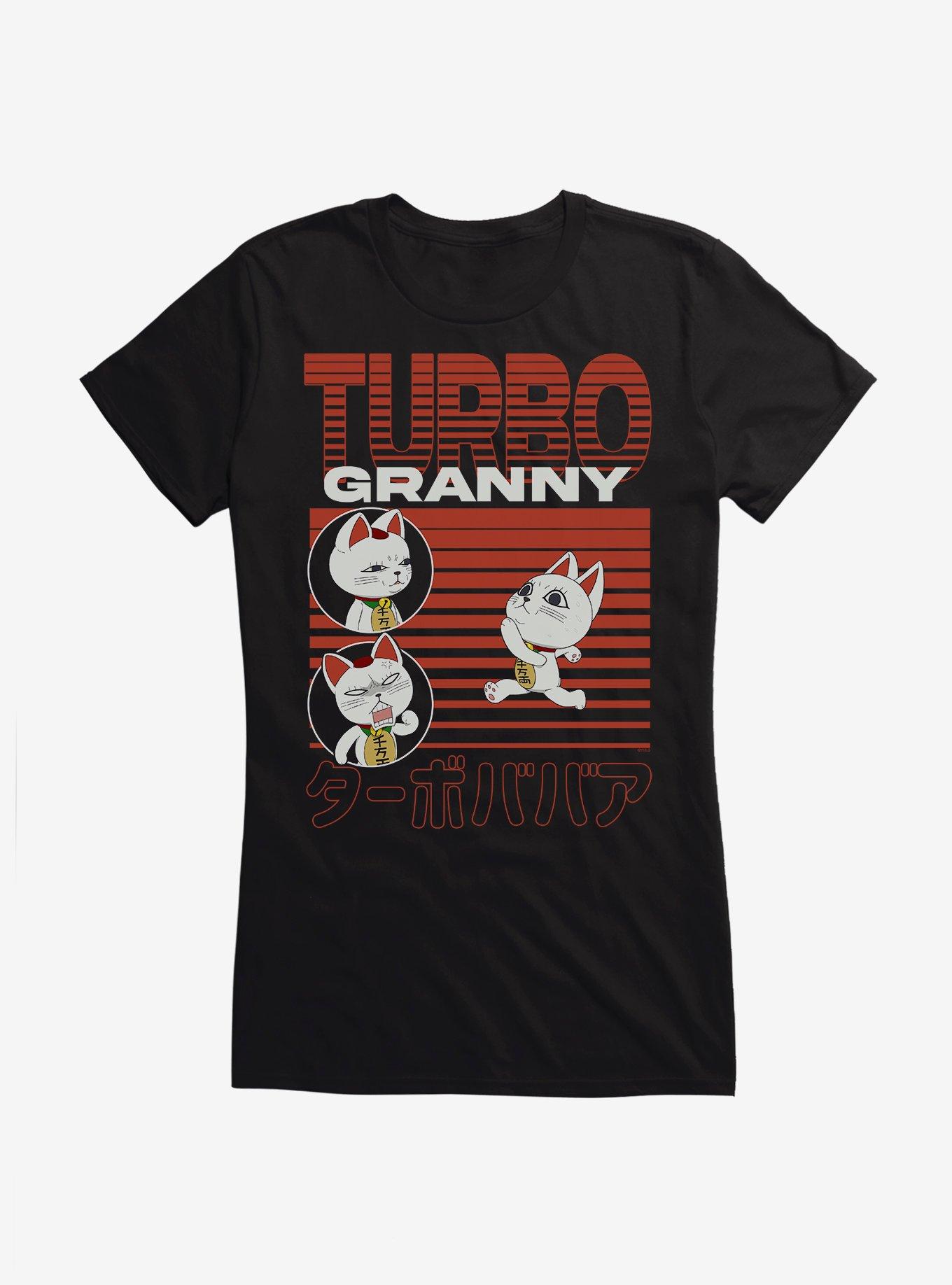 Dandadan Turbo Granny Collage Girls T-Shirt, , hi-res