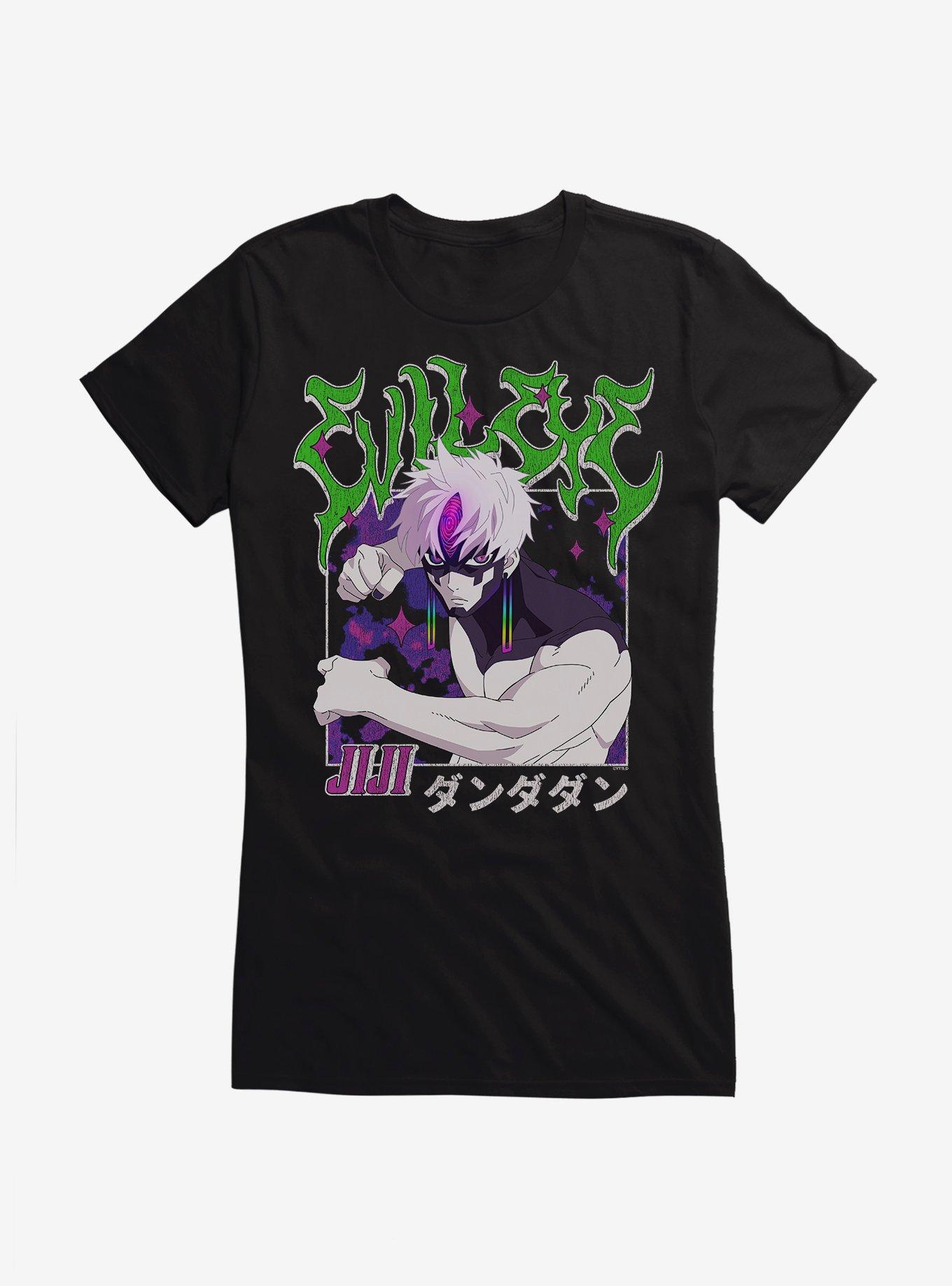 Dandadan Jiji Transformed Evil Eye Girls T-Shirt, , hi-res