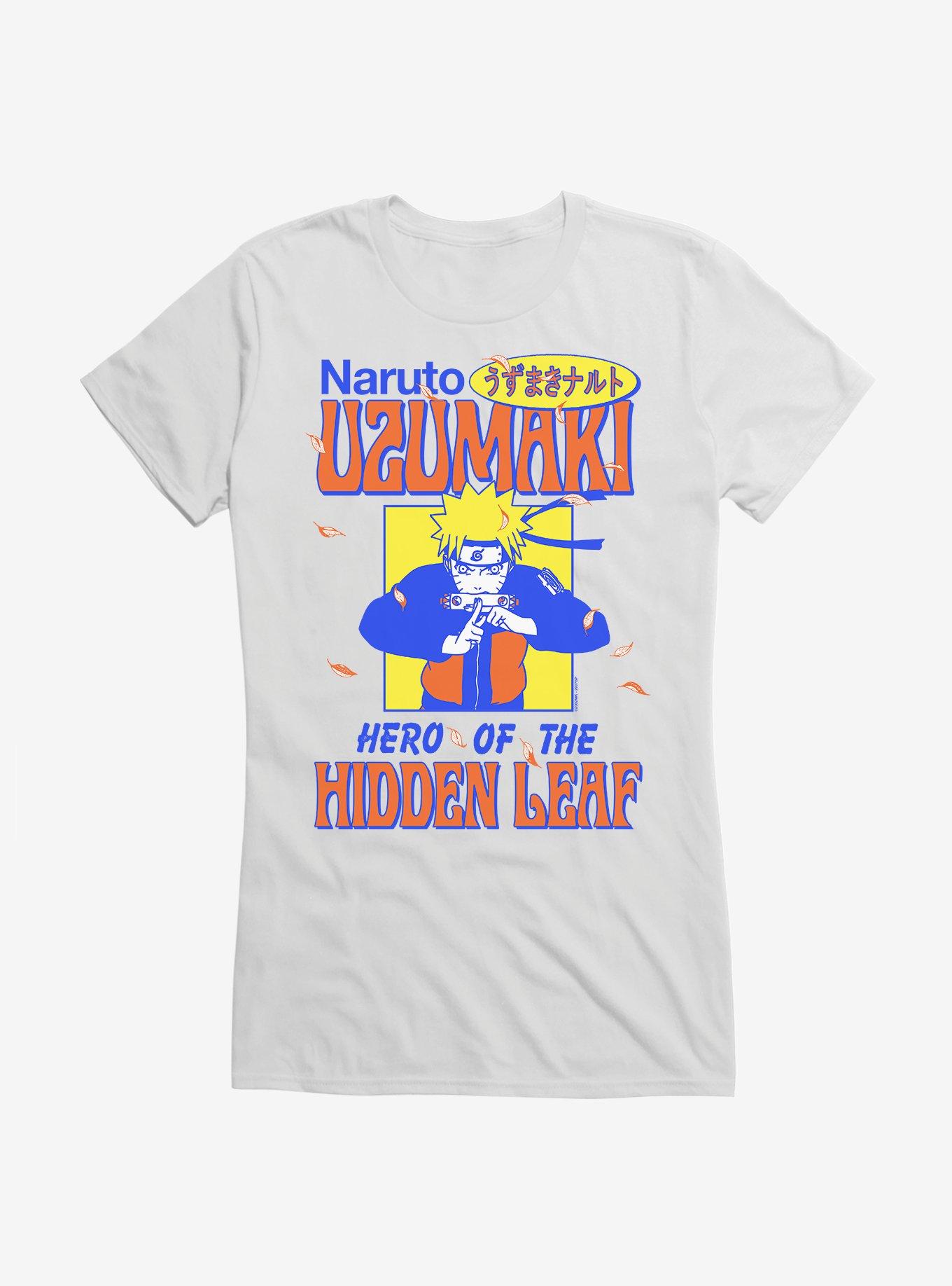 Naruto Shippuden Hero of the Hidden Leaf Naruto UzumakiGirls T-Shirt, , hi-res