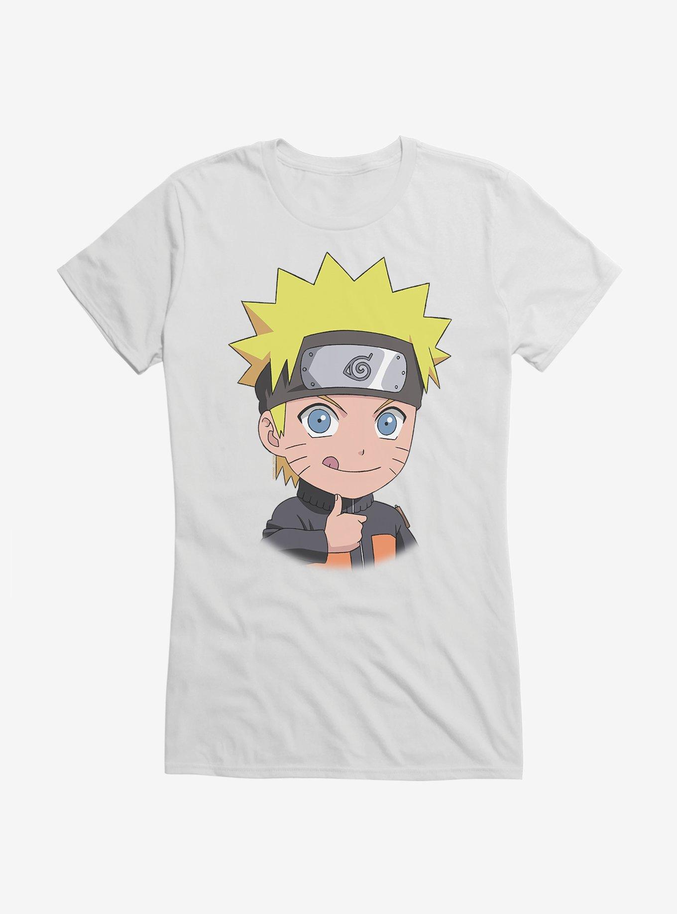 Naruto Shippuden Naruto Chibi Portrait Tee Girls T-Shirt, , hi-res