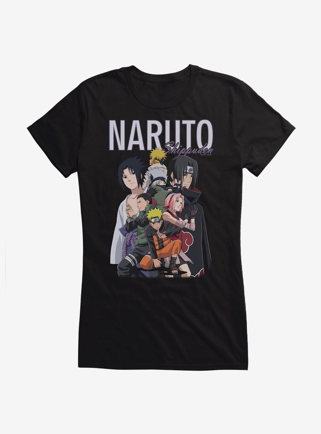 Naruto Shippuden Ninja Group Girls T-Shirt, , hi-res