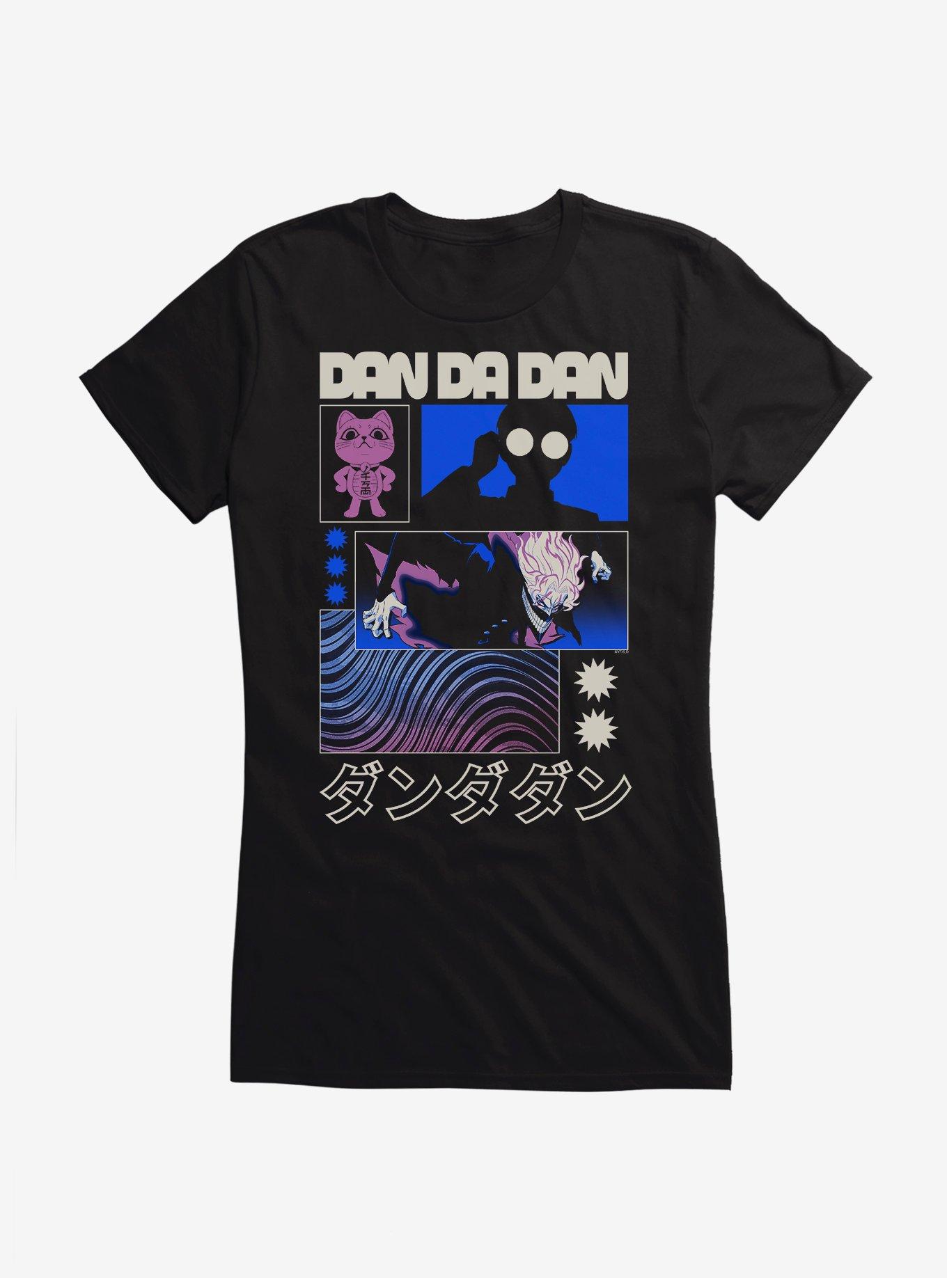 Dandadan Okarun Panels Silhouettes Girls T-Shirt