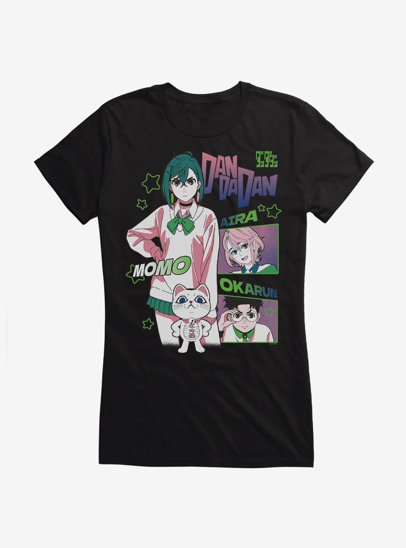 Dandadan Aira Momo Okarun Turbo Granny Tonal Girls T-Shirt, , hi-res