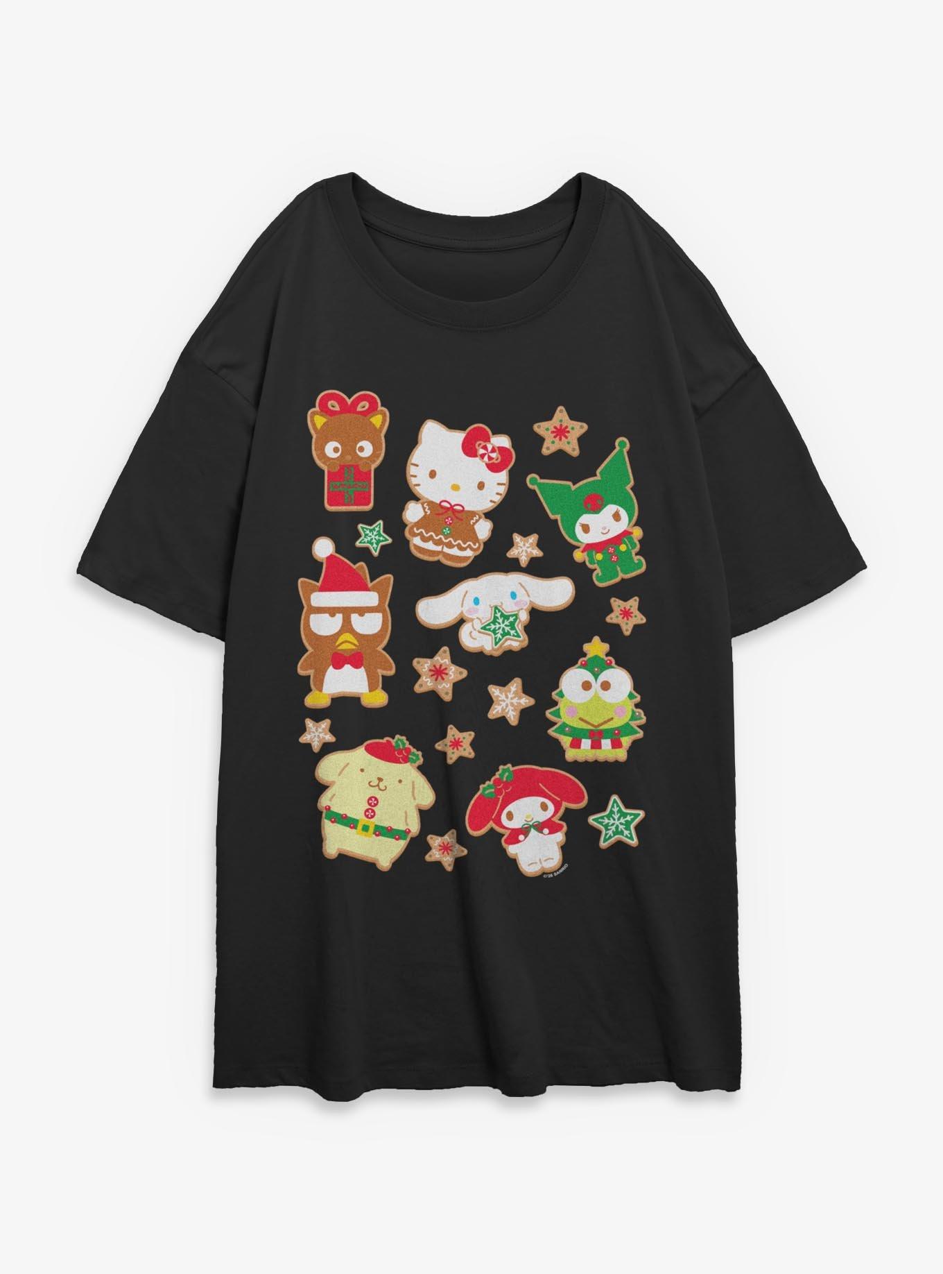 Sanrio Hello Kitty Cookie Jumble Girls Oversized T-Shirt, , hi-res