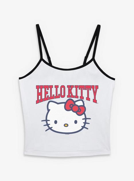 Sanrio Hello Kitty Classic Head Girls Cami - WHITE | Hot Topic
