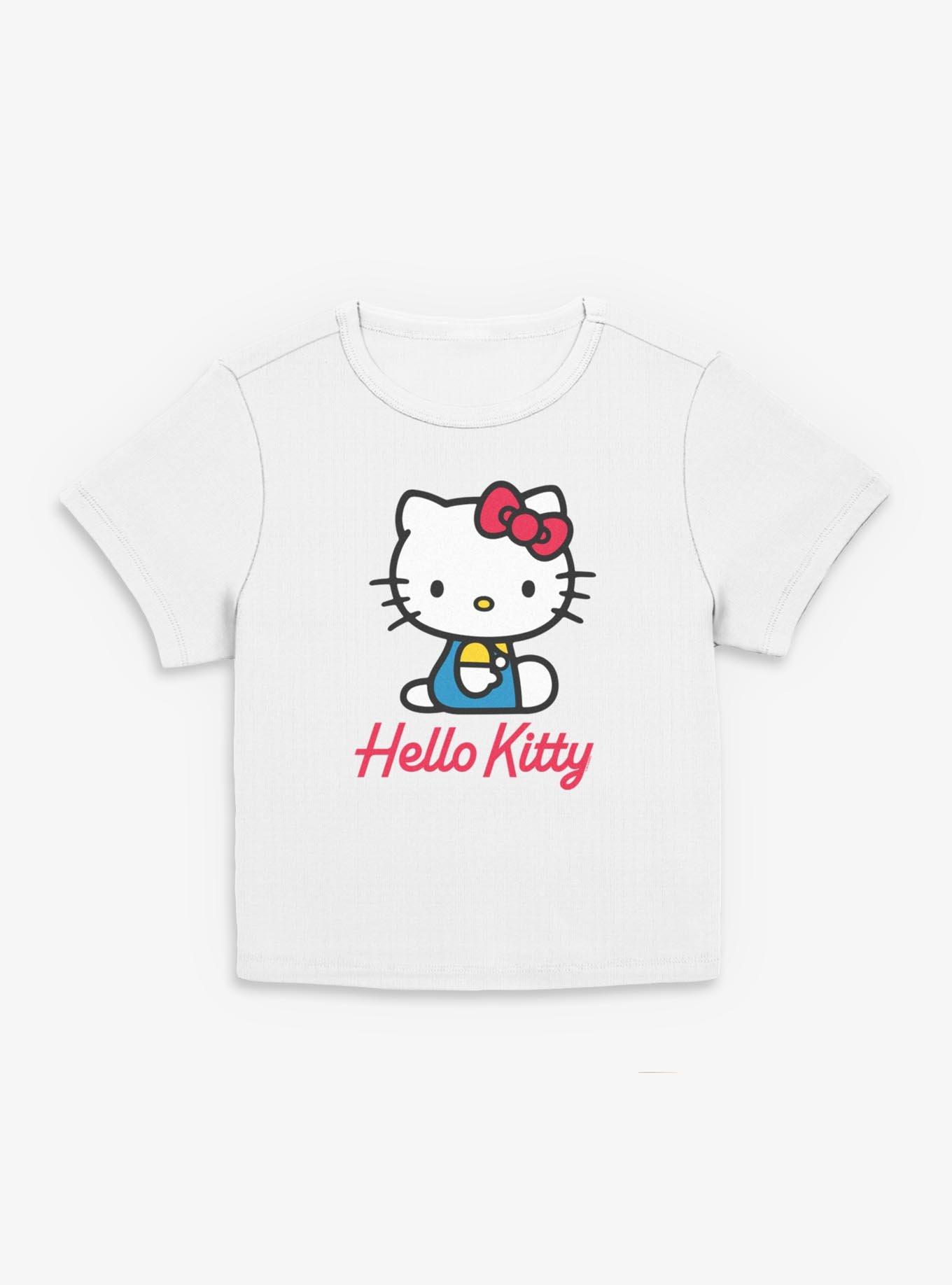 Sanrio Hello Kitty Sitting Pose Girls Baby T-Shirt, , hi-res