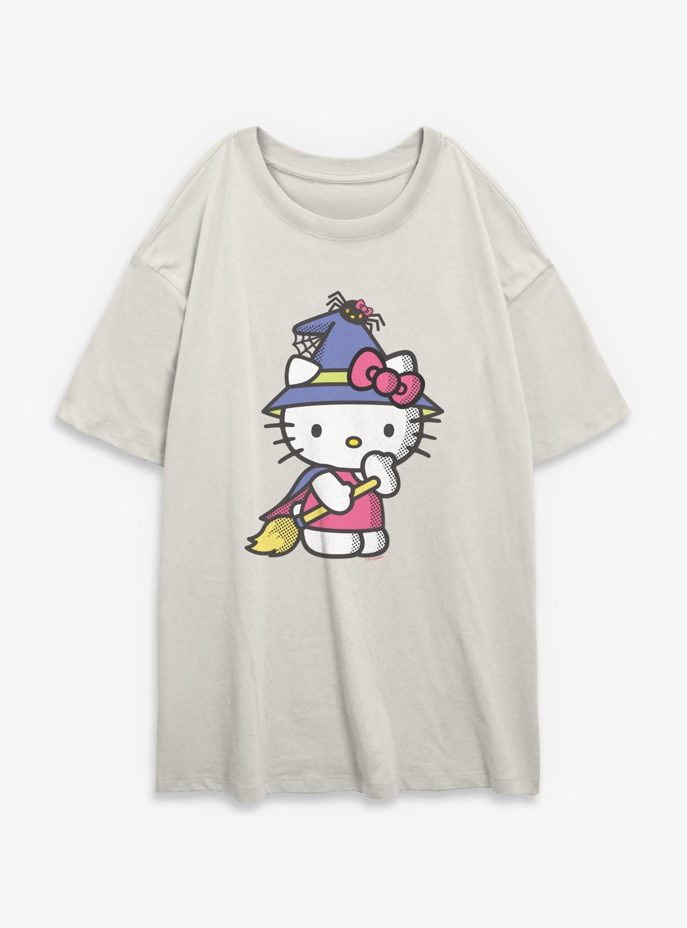 Sanrio Hello Kitty Halloween Witch Costume Girls Oversized T-Shirt, , hi-res